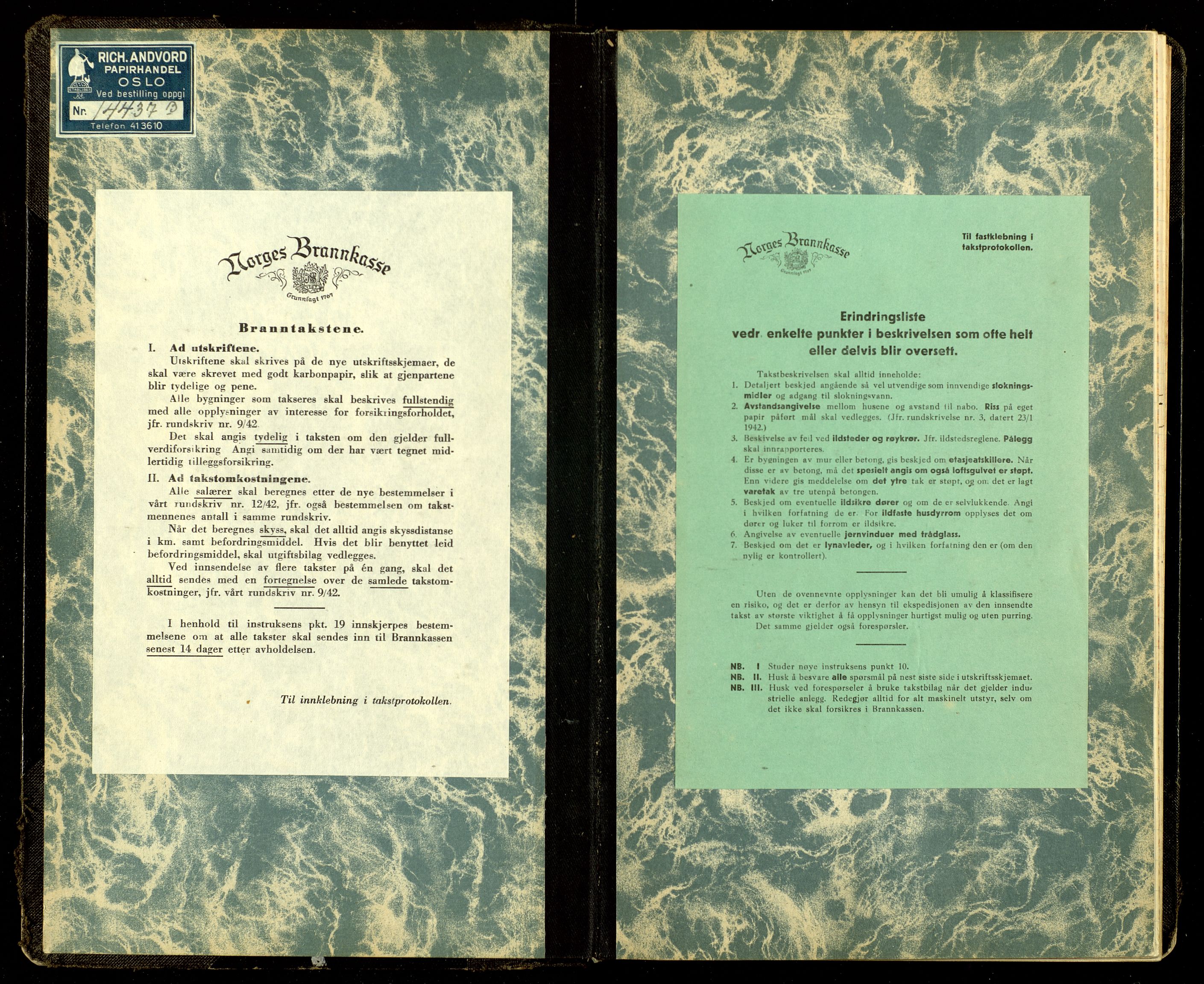 Norges Brannkasse, Jevnaker, AV/SAH-NBRANJ-048/F/L0007: Branntakstprotokoll, 1948-1954
