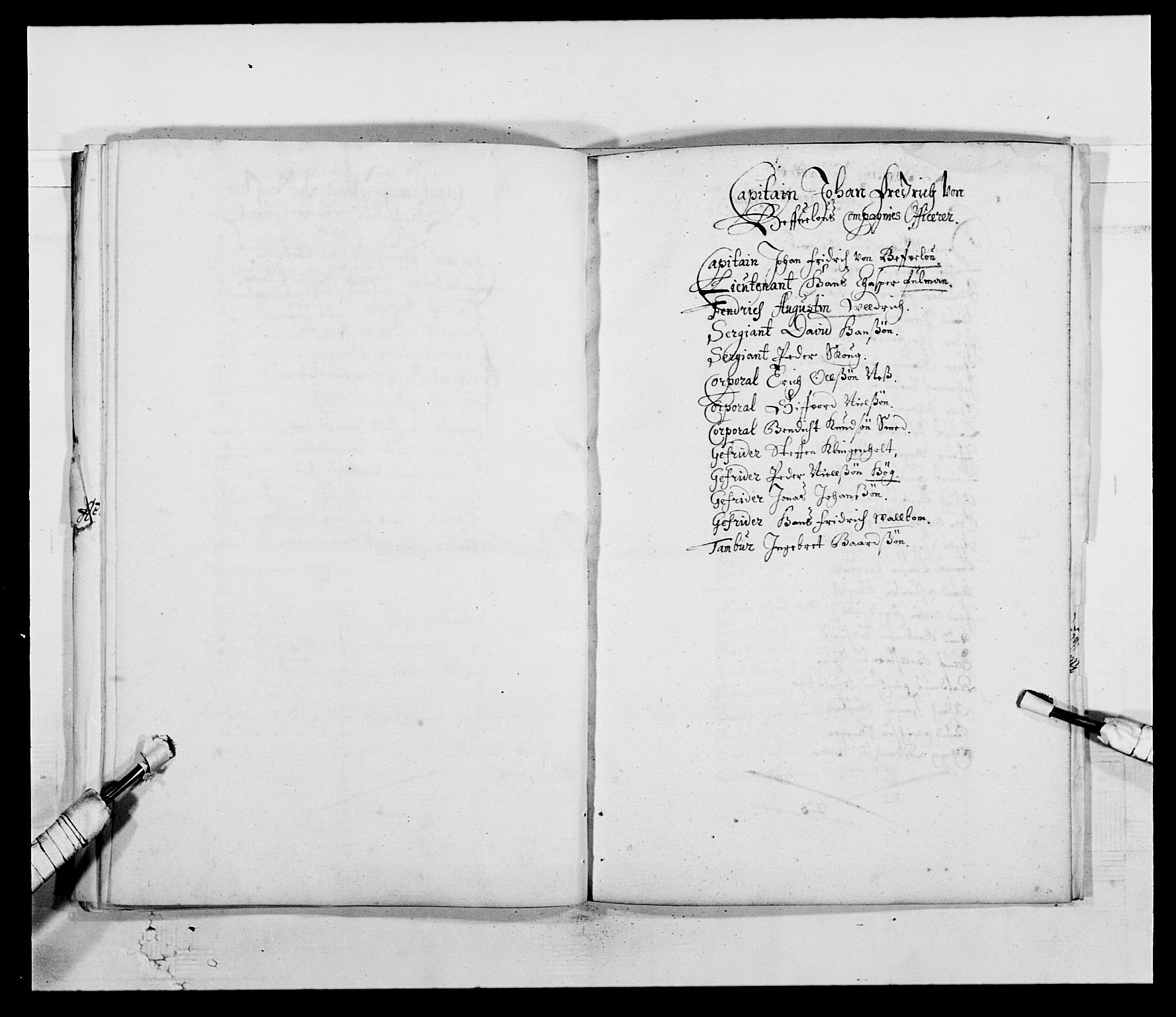 Kommanderende general (KG I) med Det norske krigsdirektorium, AV/RA-EA-5419/E/Ea/L0508: Trondheimske regiment, 1659-1703, p. 203