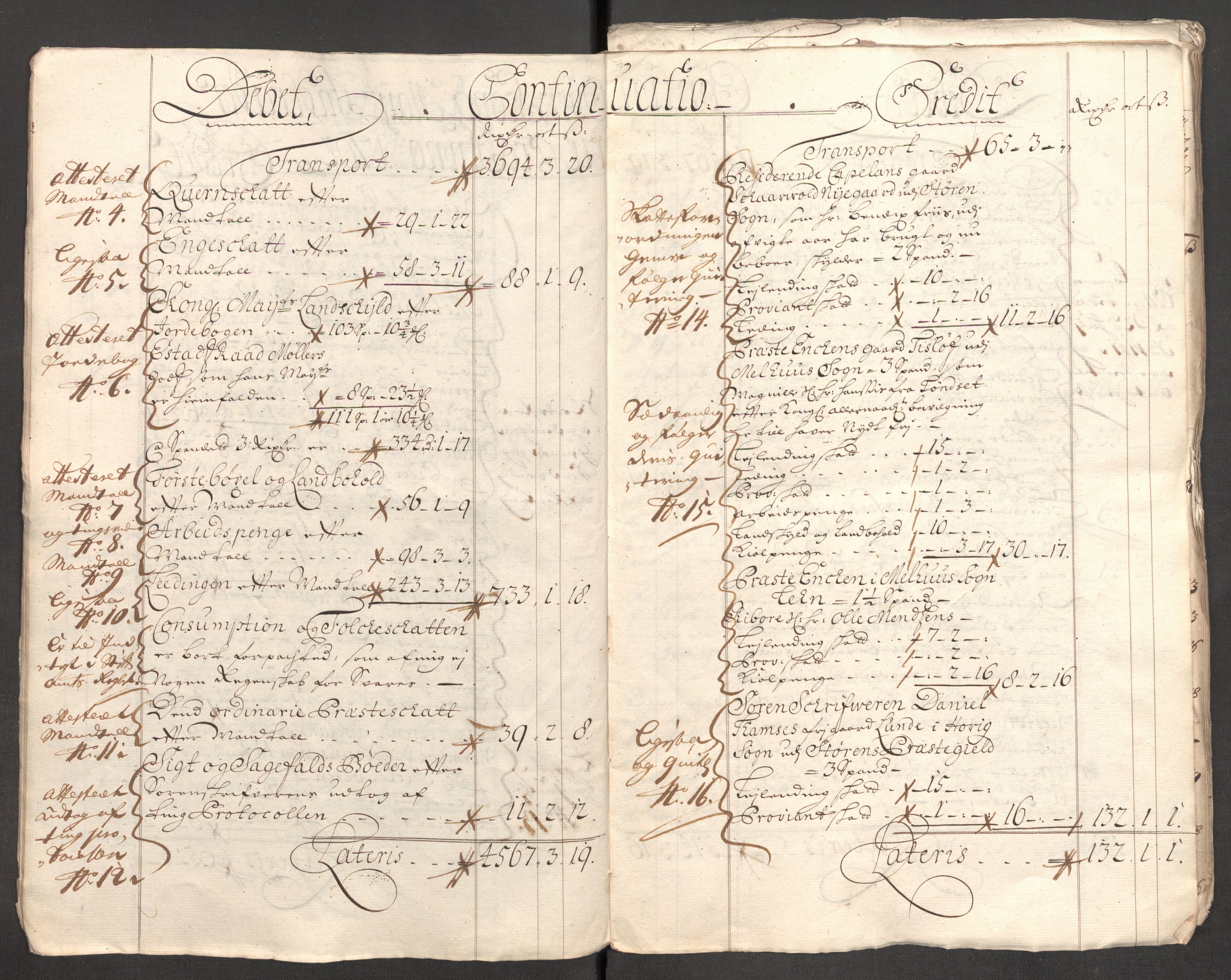 Rentekammeret inntil 1814, Reviderte regnskaper, Fogderegnskap, AV/RA-EA-4092/R60/L3952: Fogderegnskap Orkdal og Gauldal, 1702, p. 10