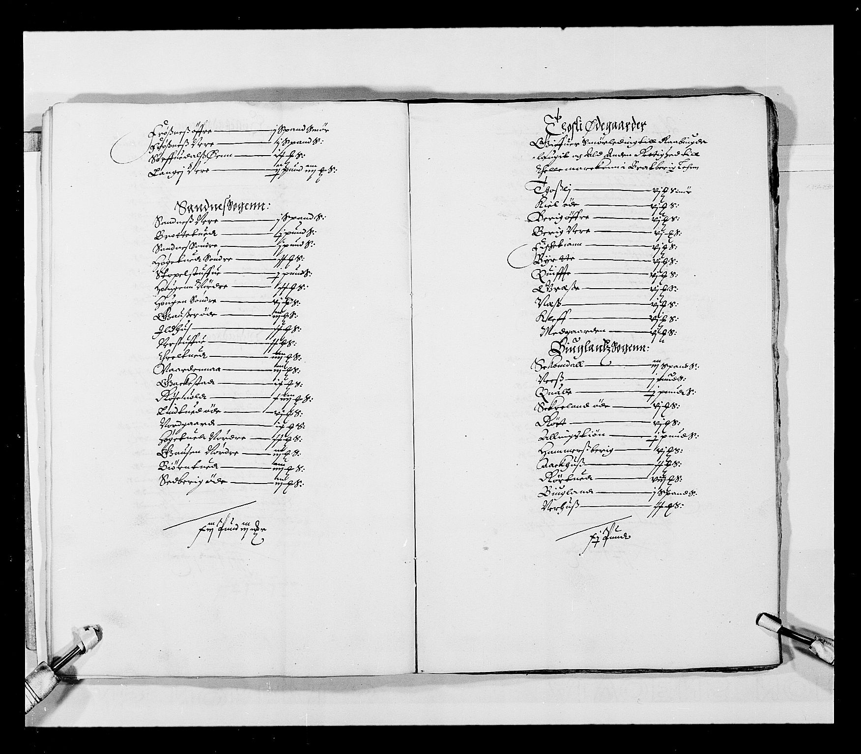 Stattholderembetet 1572-1771, AV/RA-EA-2870/Ek/L0023/0001: Jordebøker 1633-1658: / Jordebøker for Agdesiden len, 1644-1647, p. 15