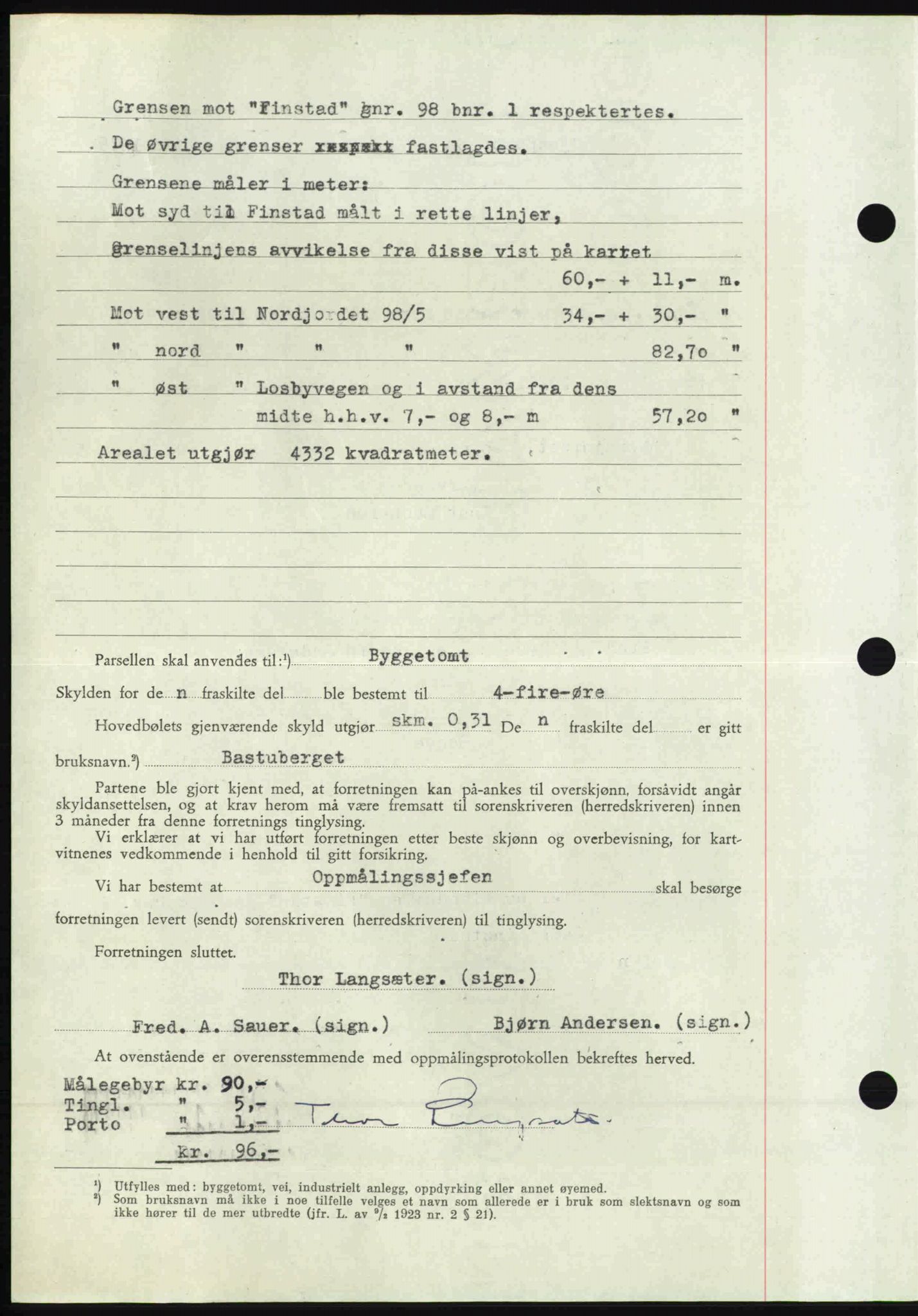 Nedre Romerike sorenskriveri, AV/SAO-A-10469/G/Gb/Gbd/L0017: Mortgage book no. 17, 1946-1946, Diary no: : 4772/1946