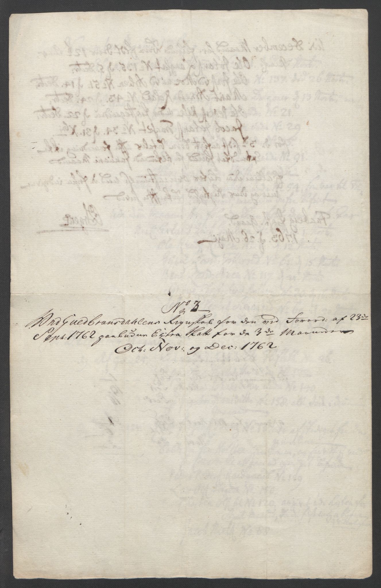 Rentekammeret inntil 1814, Reviderte regnskaper, Fogderegnskap, AV/RA-EA-4092/R17/L1266: Ekstraskatten Gudbrandsdal, 1762-1766, p. 20