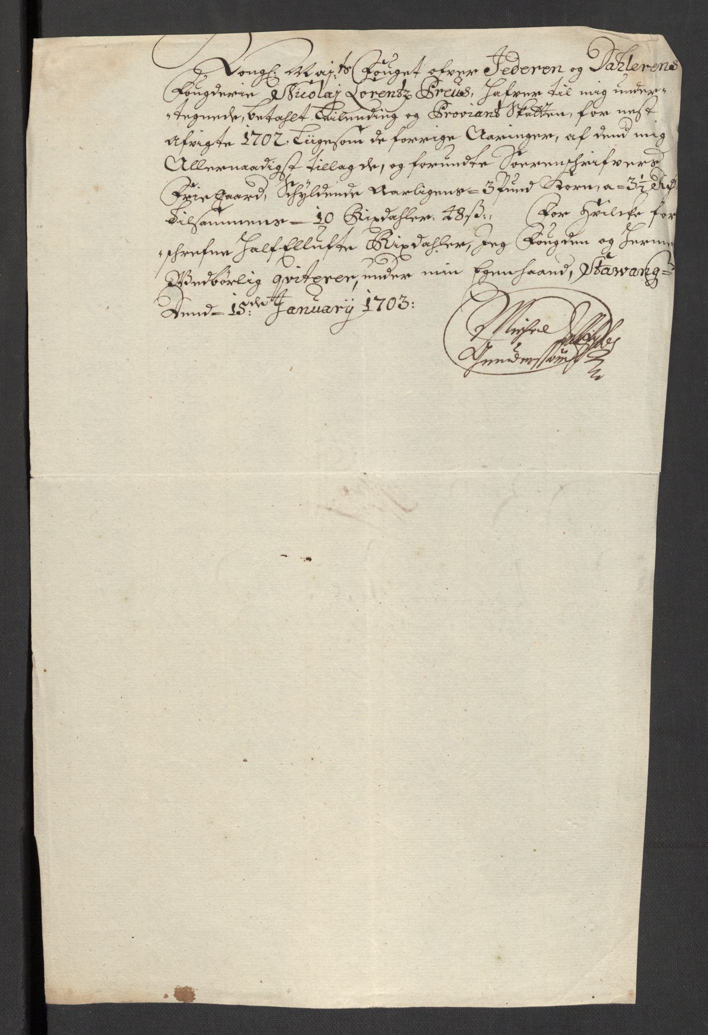 Rentekammeret inntil 1814, Reviderte regnskaper, Fogderegnskap, RA/EA-4092/R46/L2731: Fogderegnskap Jæren og Dalane, 1700-1702, p. 376