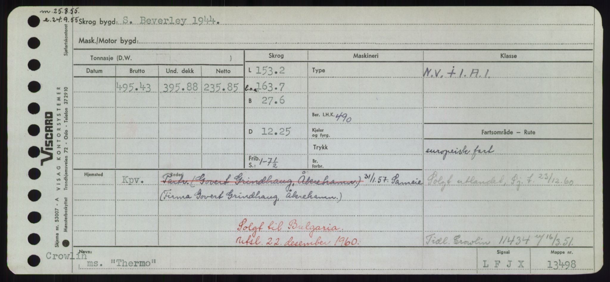 Sjøfartsdirektoratet med forløpere, Skipsmålingen, RA/S-1627/H/Hd/L0038: Fartøy, T-Th, p. 585