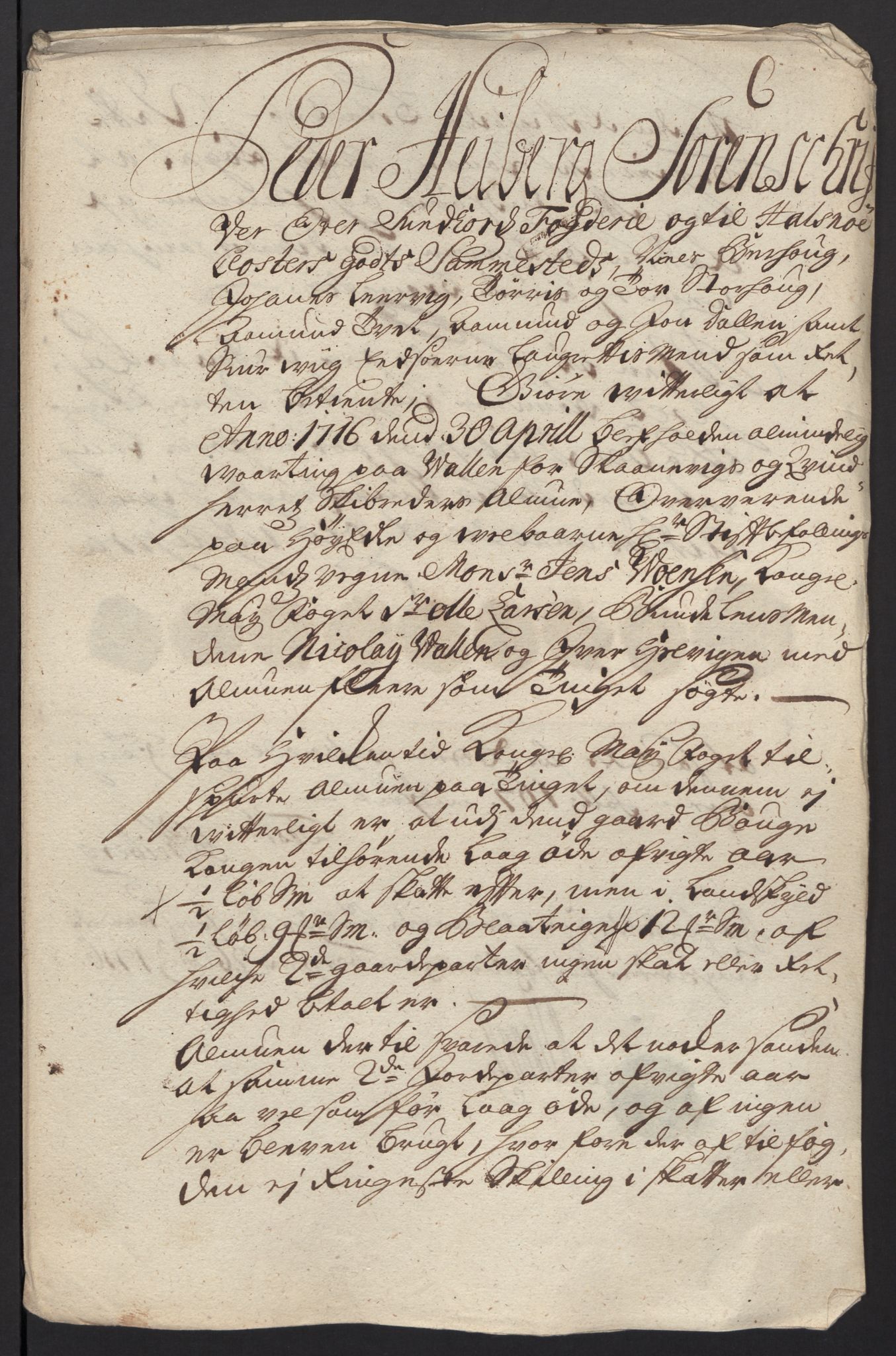 Rentekammeret inntil 1814, Reviderte regnskaper, Fogderegnskap, AV/RA-EA-4092/R48/L2991: Fogderegnskap Sunnhordland og Hardanger, 1715, p. 358