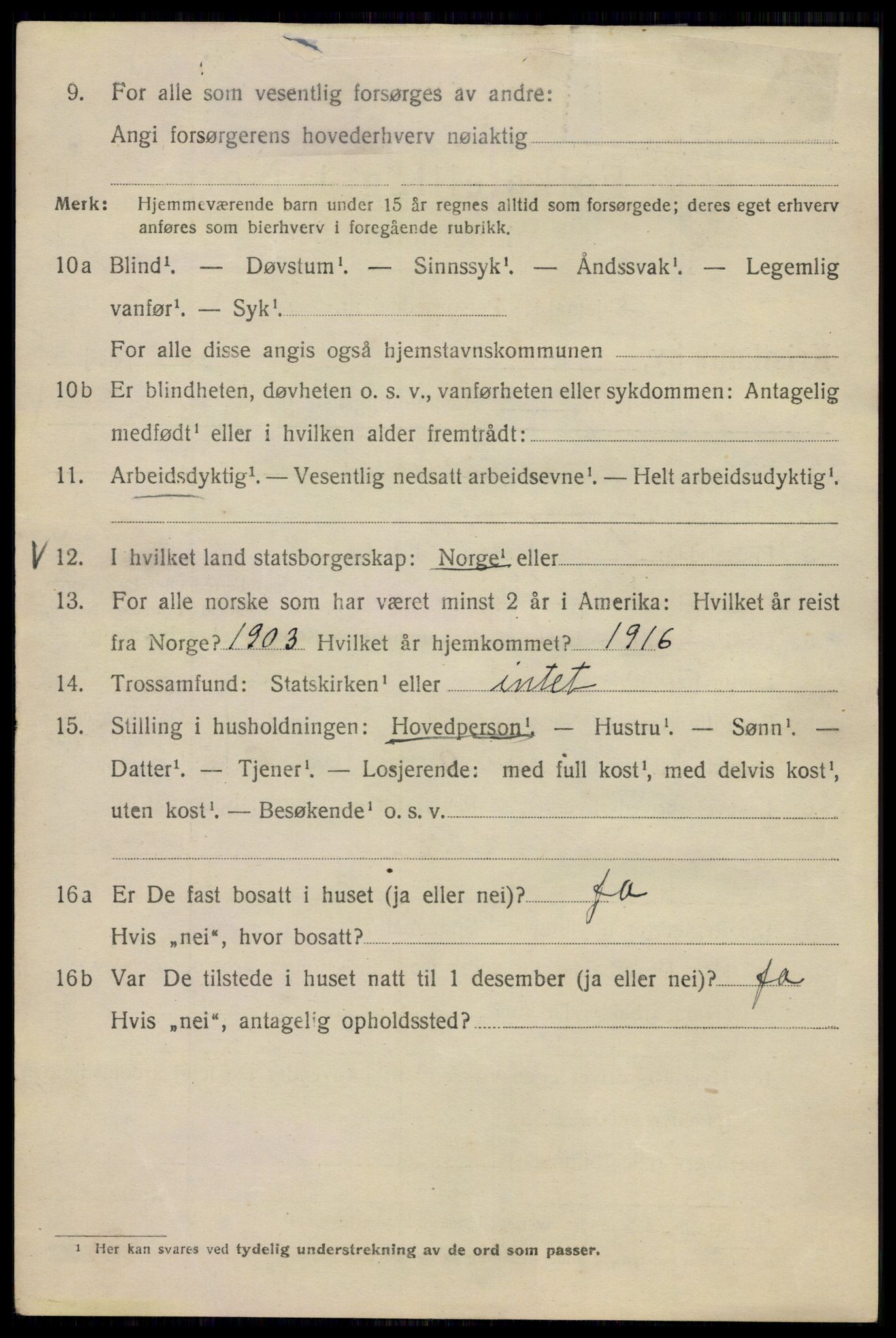 SAO, 1920 census for Kristiania, 1920, p. 229070