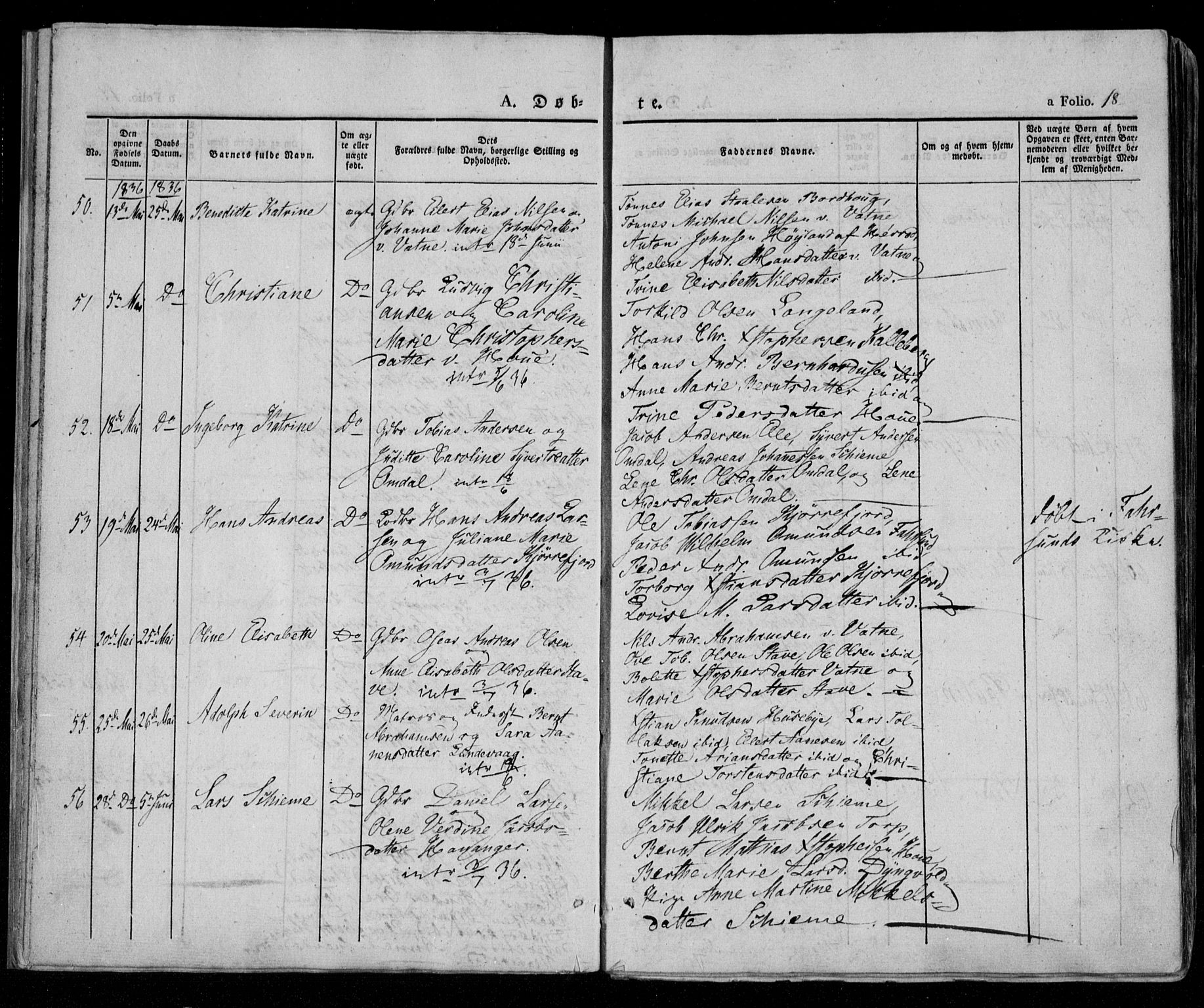 Lista sokneprestkontor, AV/SAK-1111-0027/F/Fa/L0009: Parish register (official) no. A 9, 1835-1846, p. 18