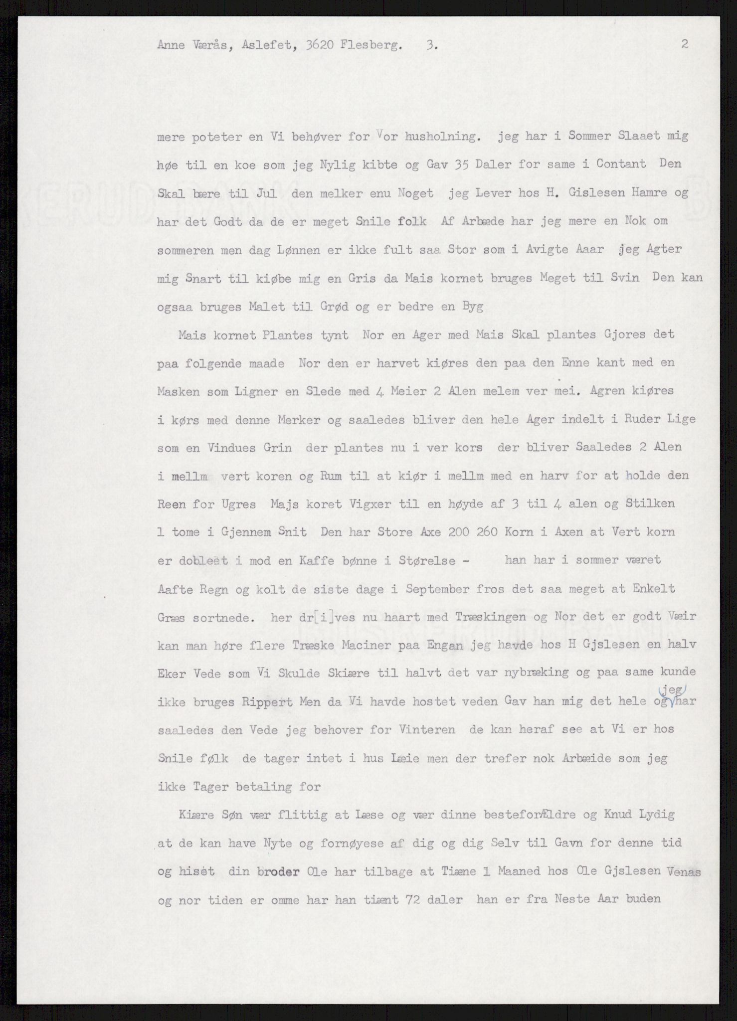 Samlinger til kildeutgivelse, Amerikabrevene, AV/RA-EA-4057/F/L0016: Innlån fra Buskerud: Andersen - Bratås, 1838-1914, p. 596