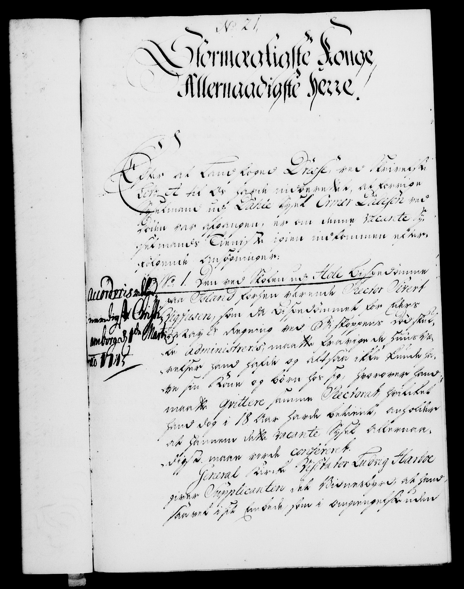 Rentekammeret, Kammerkanselliet, RA/EA-3111/G/Gf/Gfa/L0028: Norsk relasjons- og resolusjonsprotokoll (merket RK 52.28), 1745-1746, p. 152