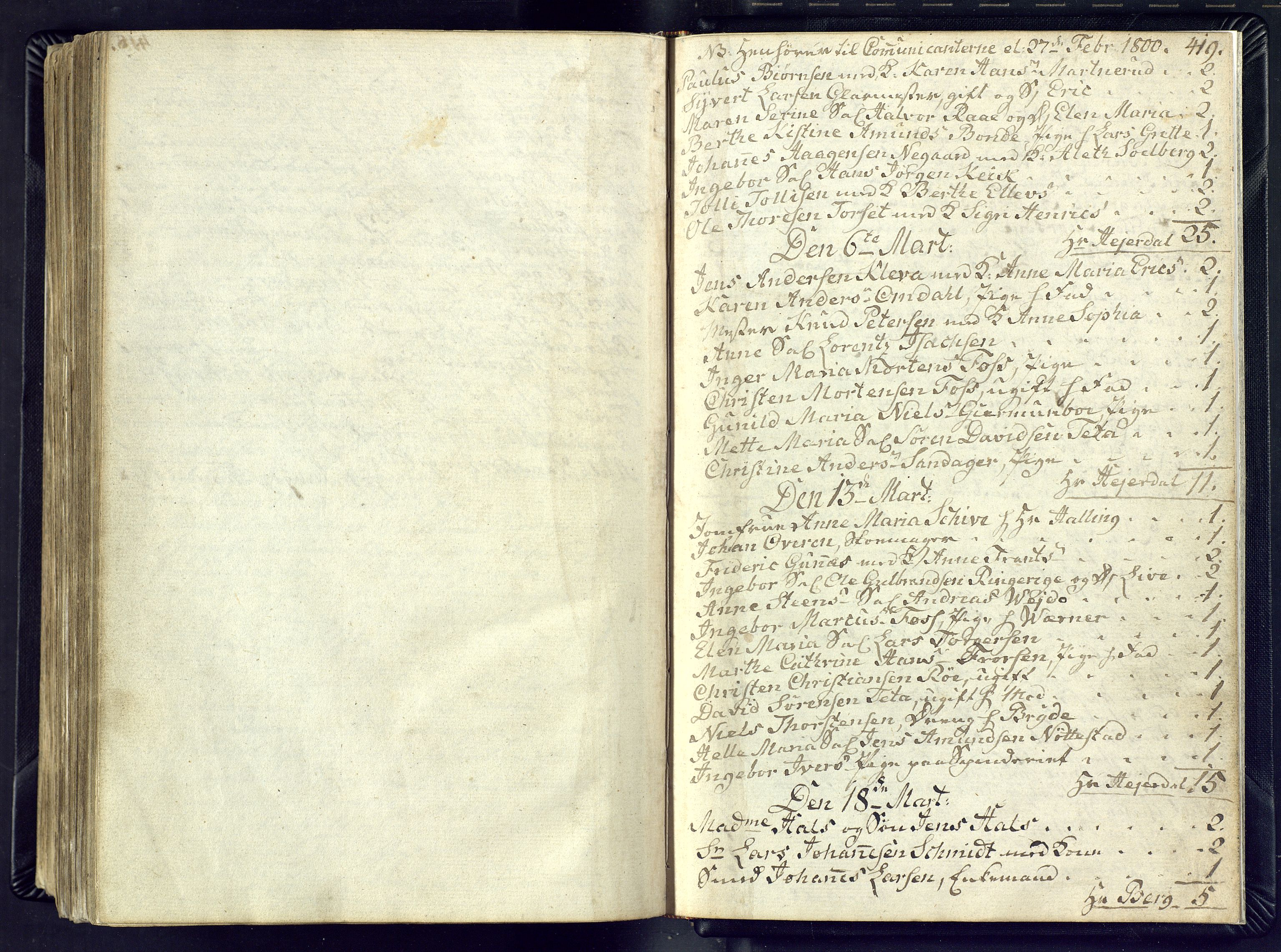 Kongsberg kirkebøker, SAKO/A-22/M/Ma/L0012: Communicants register no. 12, 1794-1800, p. 419