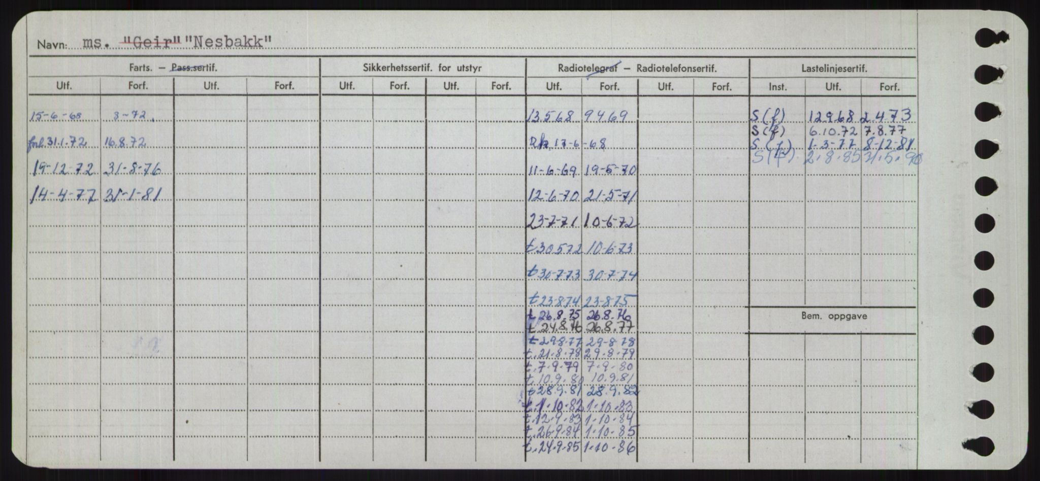 Sjøfartsdirektoratet med forløpere, Skipsmålingen, RA/S-1627/H/Ha/L0005/0002: Fartøy, S-Sven / Fartøy, Skjo-Sven, p. 12