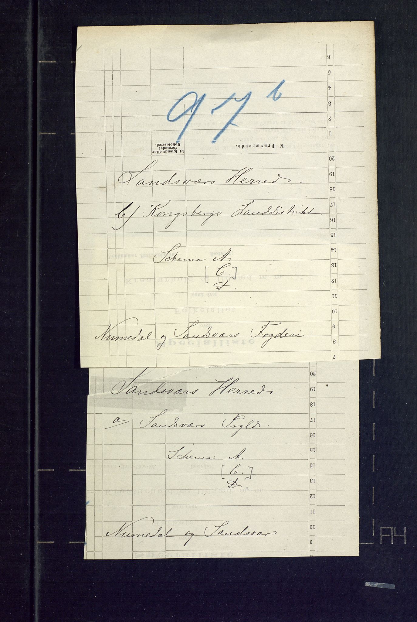 SAKO, 1875 census for 0629P Sandsvær, 1875, p. 63