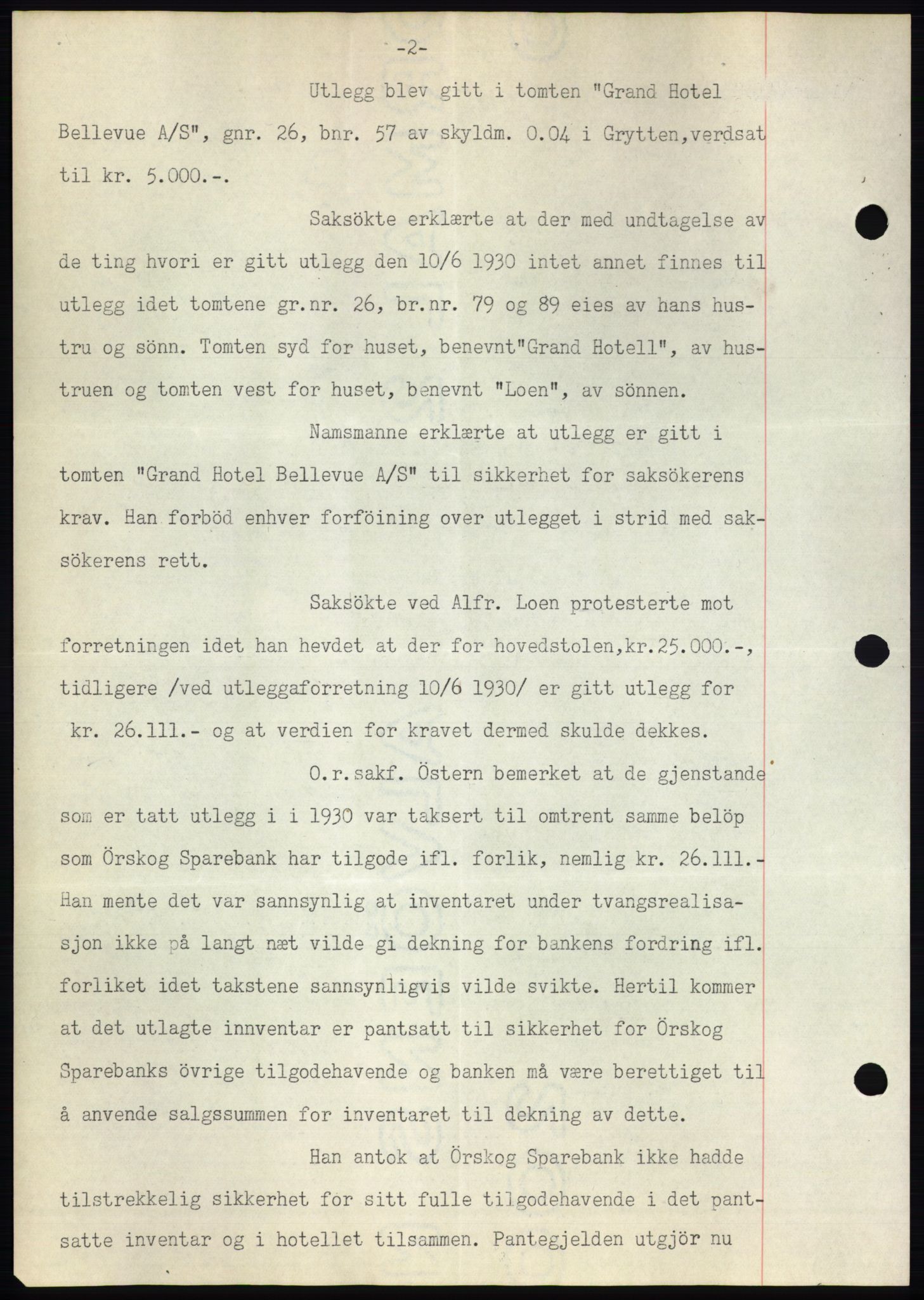 Romsdal sorenskriveri, AV/SAT-A-4149/1/2/2C/L0063: Mortgage book no. 57, 1933-1933, Deed date: 01.04.1933