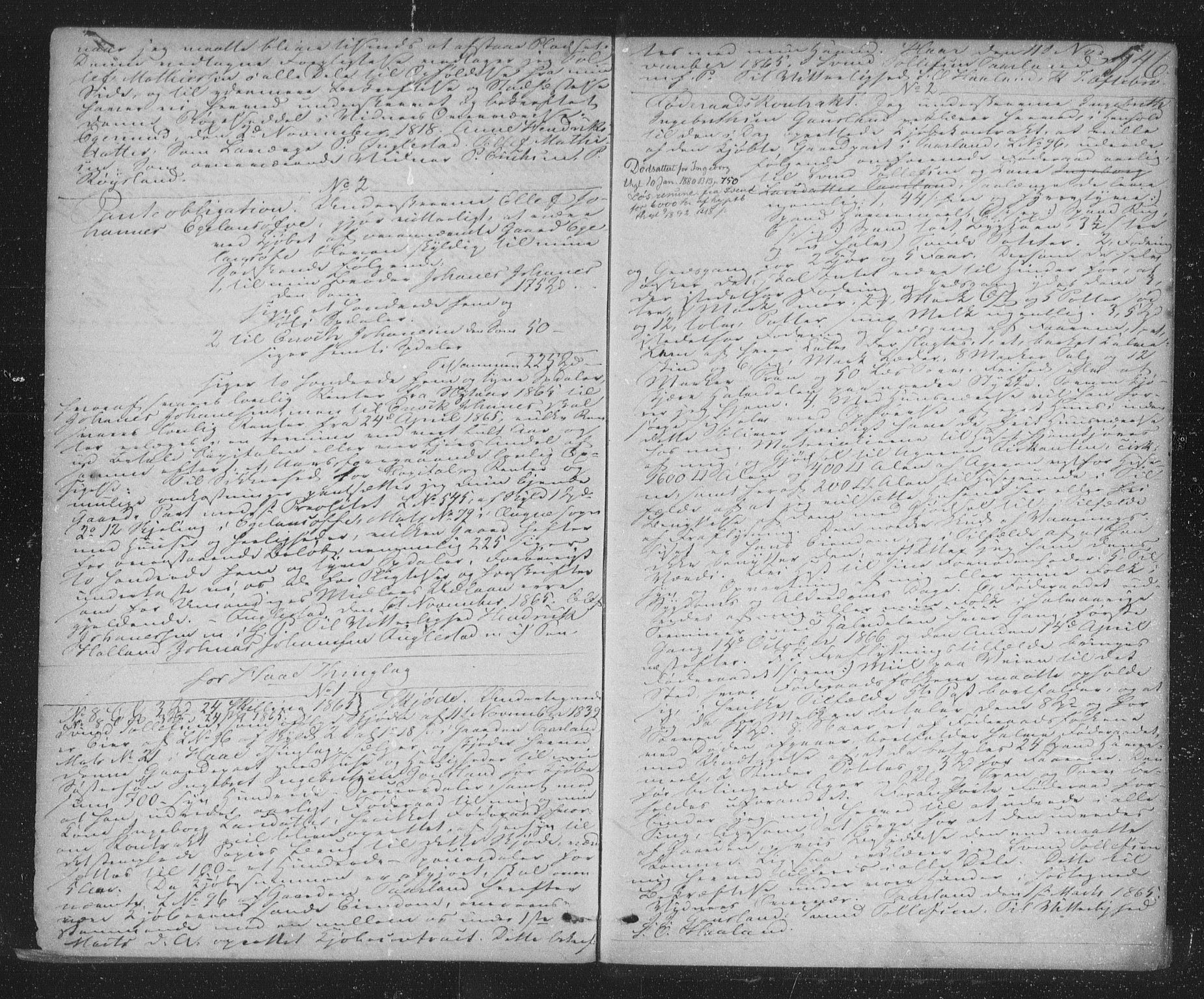 Jæren og Dalane sorenskriveri, SAST/A-100306/4/41/41BB/L0009: Mortgage book no. 7, 1862-1866, p. 546