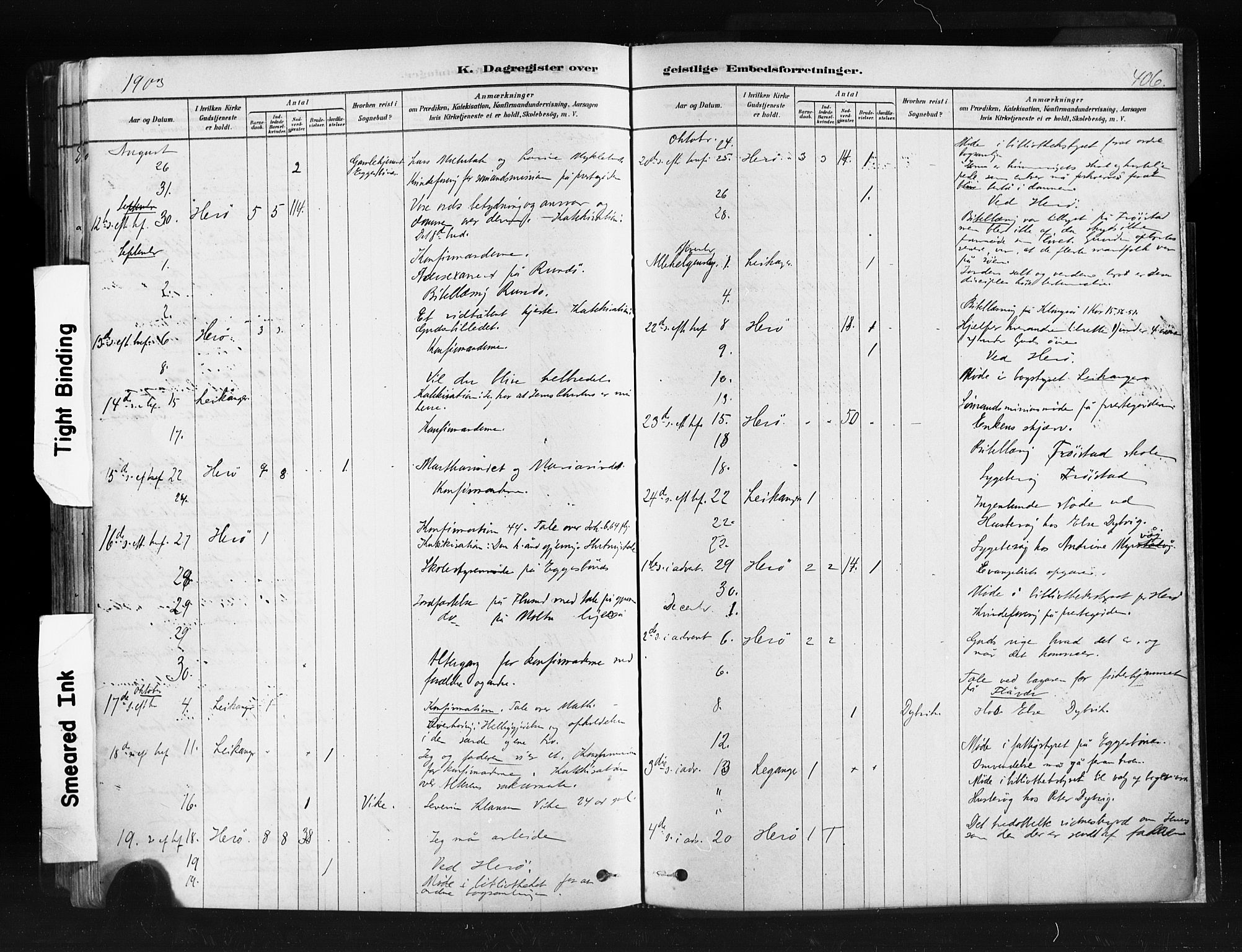 Ministerialprotokoller, klokkerbøker og fødselsregistre - Møre og Romsdal, SAT/A-1454/507/L0073: Parish register (official) no. 507A08, 1878-1904, p. 406
