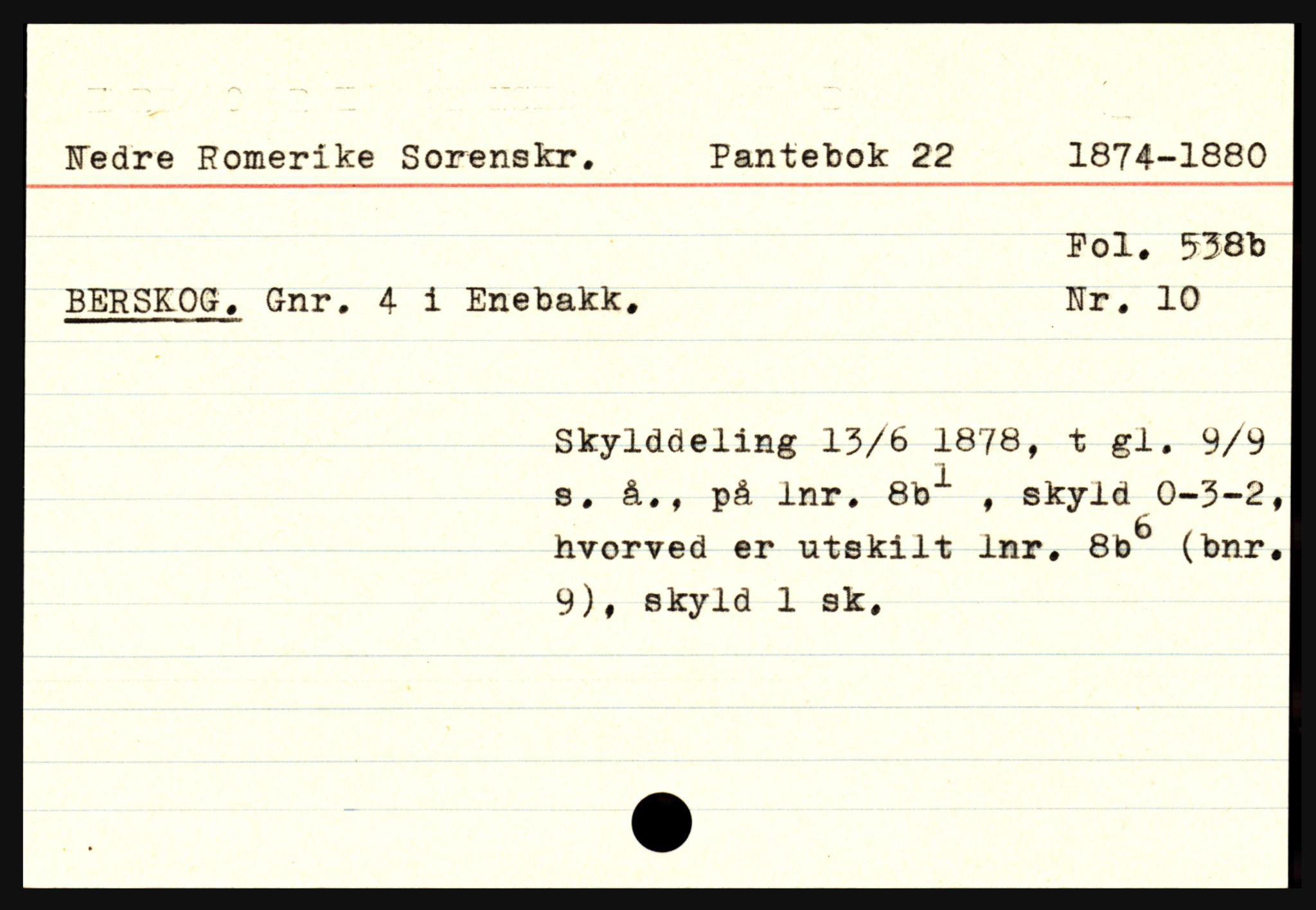 Statsarkivet i Oslo, AV/SAO-A-10621/Z/Zb/L0009: Enebakk (Auen - Årsrud), Feiring (Almelien - Torgunrød), Fet m/ Rælingen (Auten - Garder), p. 55
