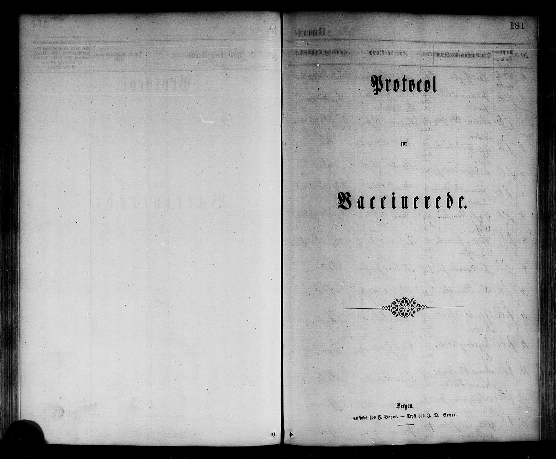 Sogndal sokneprestembete, SAB/A-81301/H/Haa/Haaa/L0014: Parish register (official) no. A 14, 1864-1877, p. 181