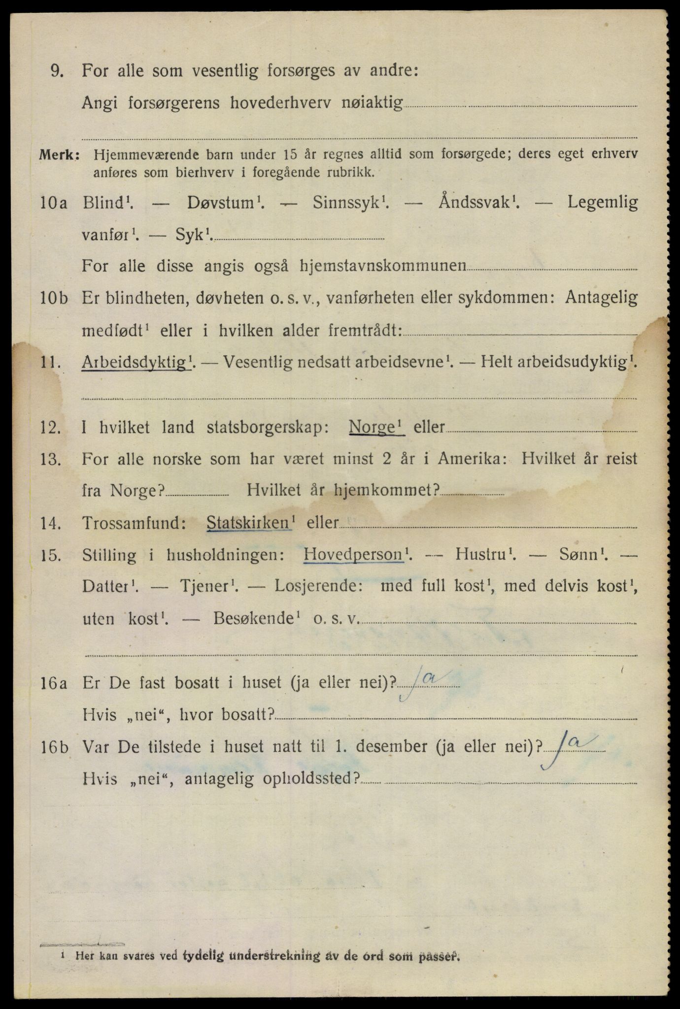 SAO, 1920 census for Rygge, 1920, p. 7796