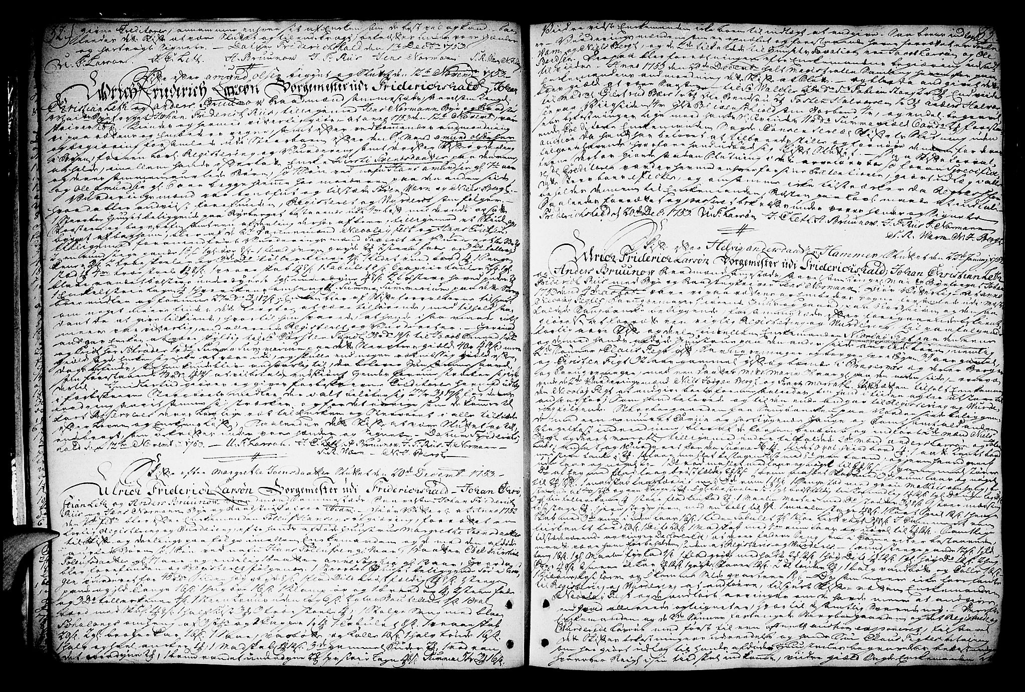 Halden byfogd, AV/SAO-A-10865/H/Hc/L0003: Skifteprotokoll, 1753-1766, p. 32-33