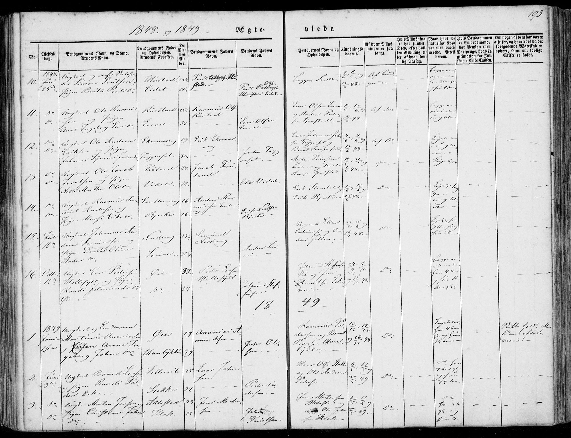 Ministerialprotokoller, klokkerbøker og fødselsregistre - Møre og Romsdal, AV/SAT-A-1454/515/L0209: Parish register (official) no. 515A05, 1847-1868, p. 193