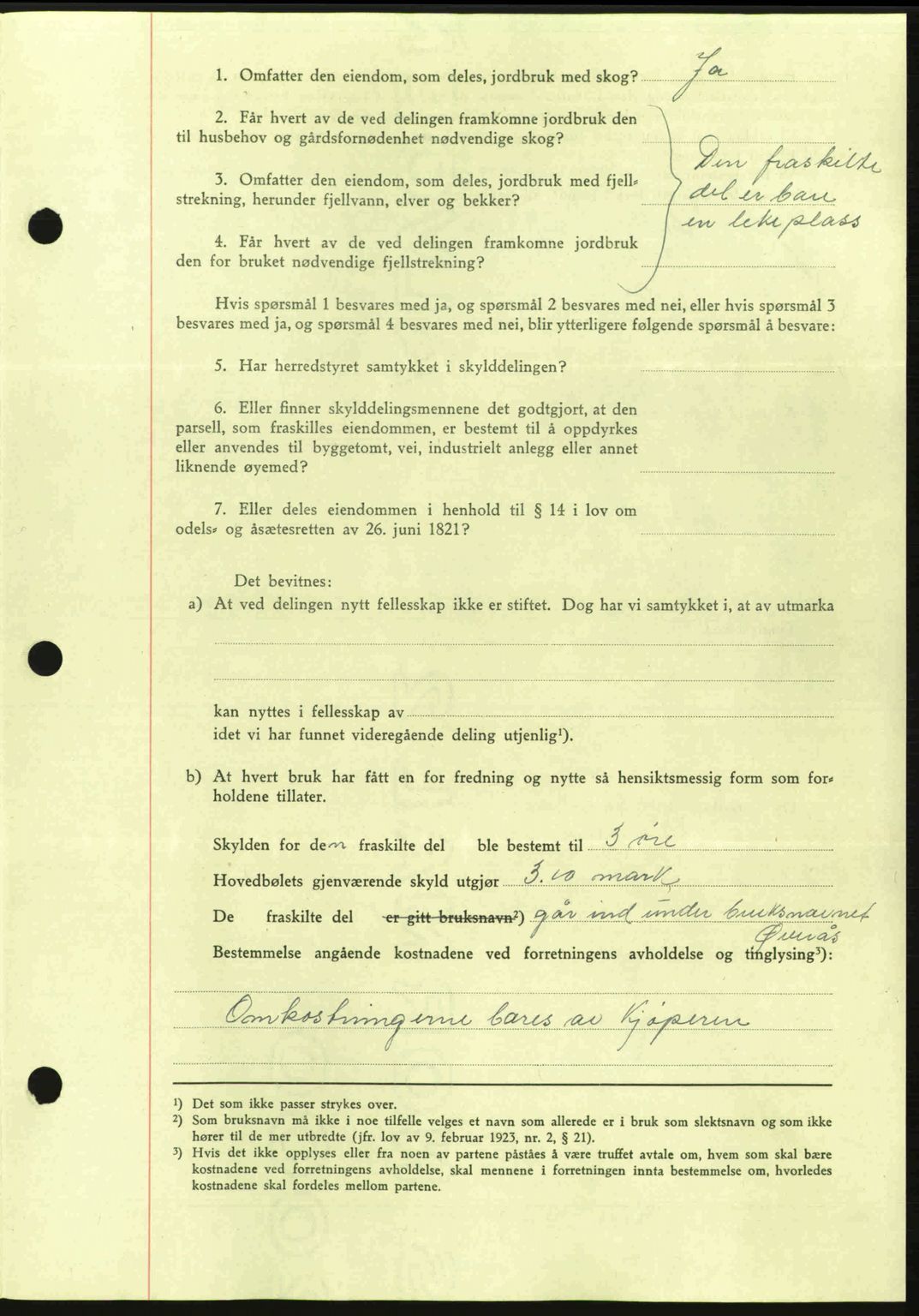 Nordmøre sorenskriveri, AV/SAT-A-4132/1/2/2Ca: Mortgage book no. A98, 1944-1944, Diary no: : 2103/1944