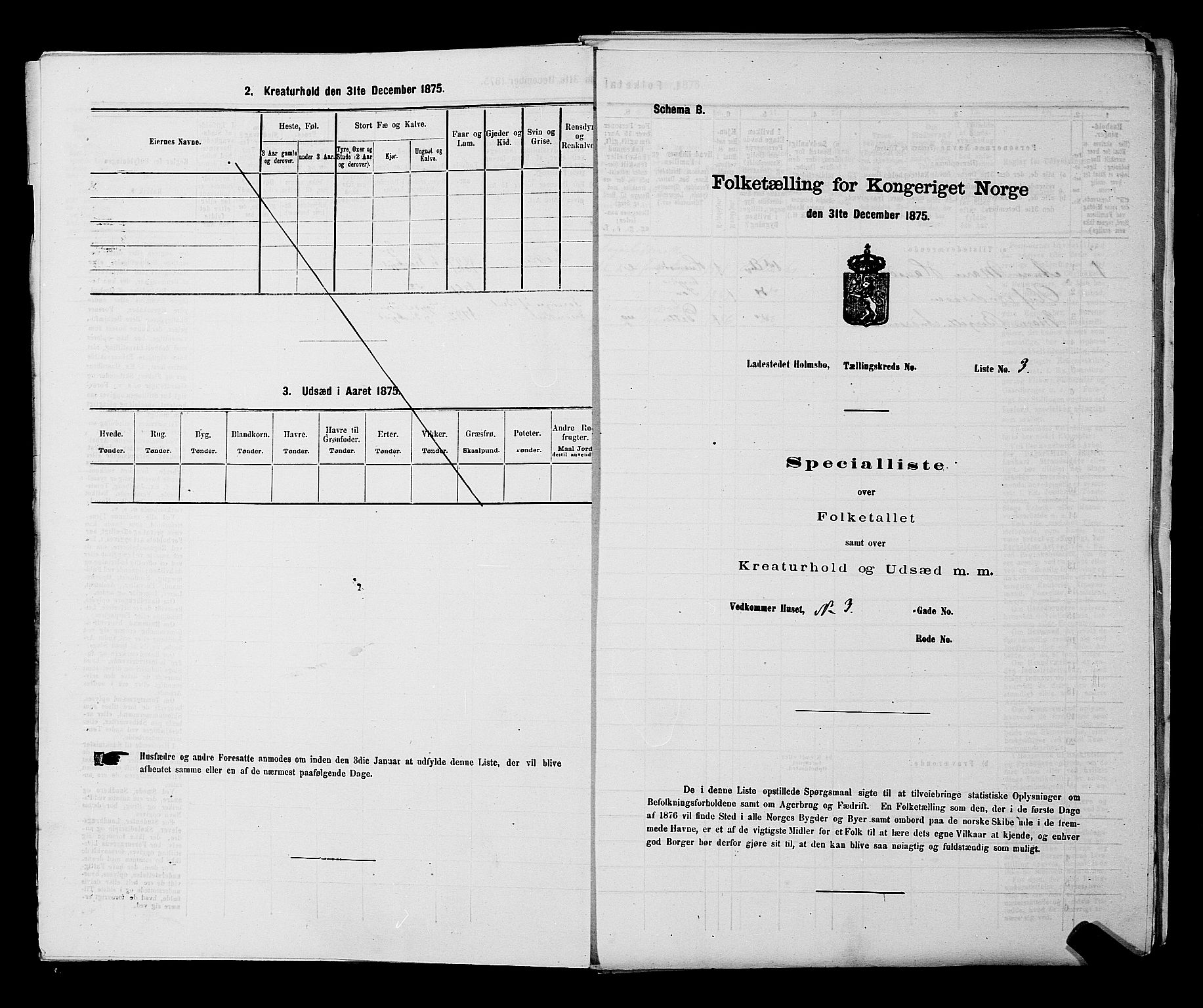 SAKO, 1875 census for 0603B Hurum/Holmsbu, 1875, p. 13