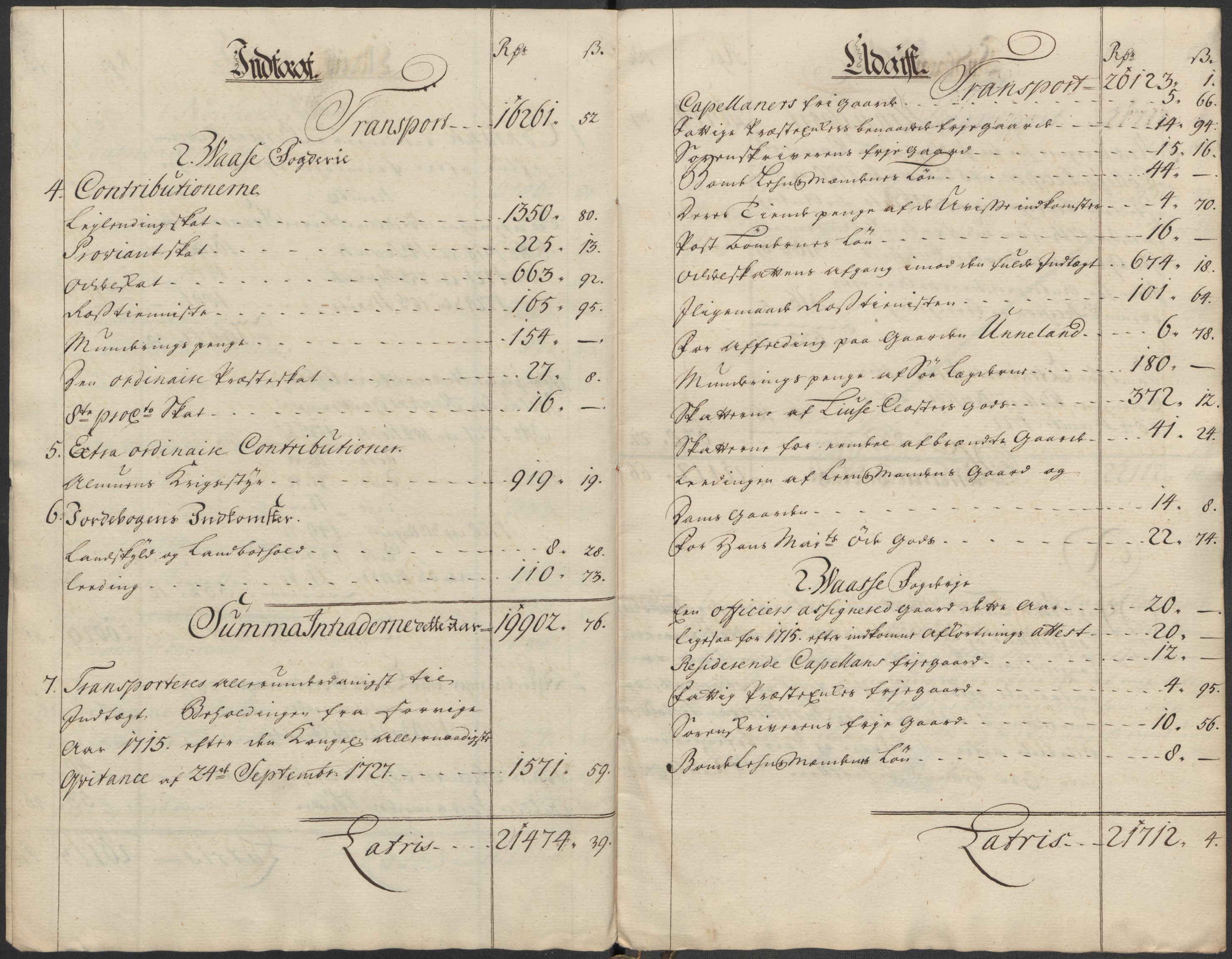 Rentekammeret inntil 1814, Reviderte regnskaper, Fogderegnskap, RA/EA-4092/R51/L3199: Fogderegnskap Nordhordland og Voss, 1716, p. 22