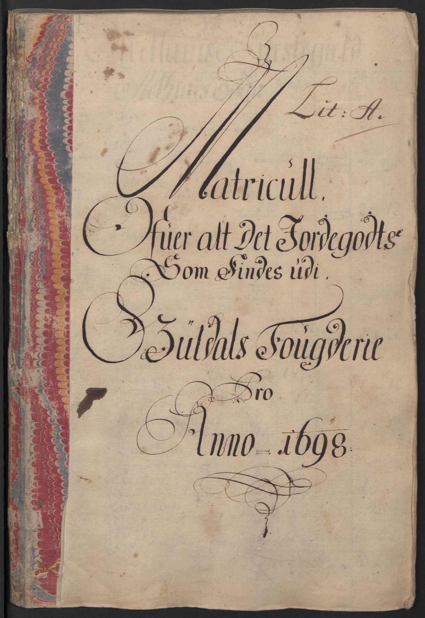 Rentekammeret inntil 1814, Reviderte regnskaper, Fogderegnskap, AV/RA-EA-4092/R60/L3948: Fogderegnskap Orkdal og Gauldal, 1698, p. 252