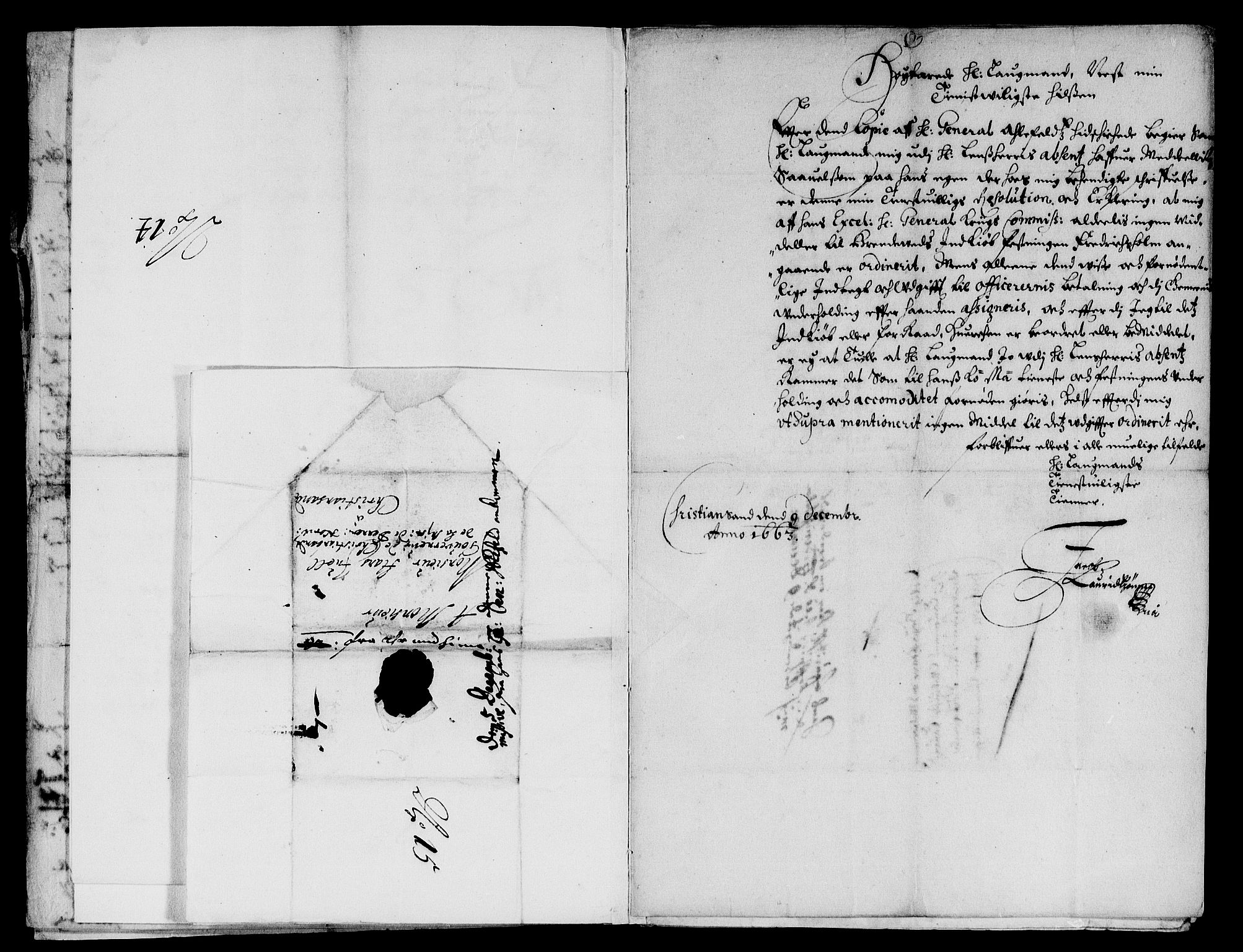 Rentekammeret inntil 1814, Reviderte regnskaper, Lensregnskaper, AV/RA-EA-5023/R/Rb/Rbq/L0053: Nedenes len. Mandals len. Råbyggelag. Laksefisket i Mandals len., 1629-1663
