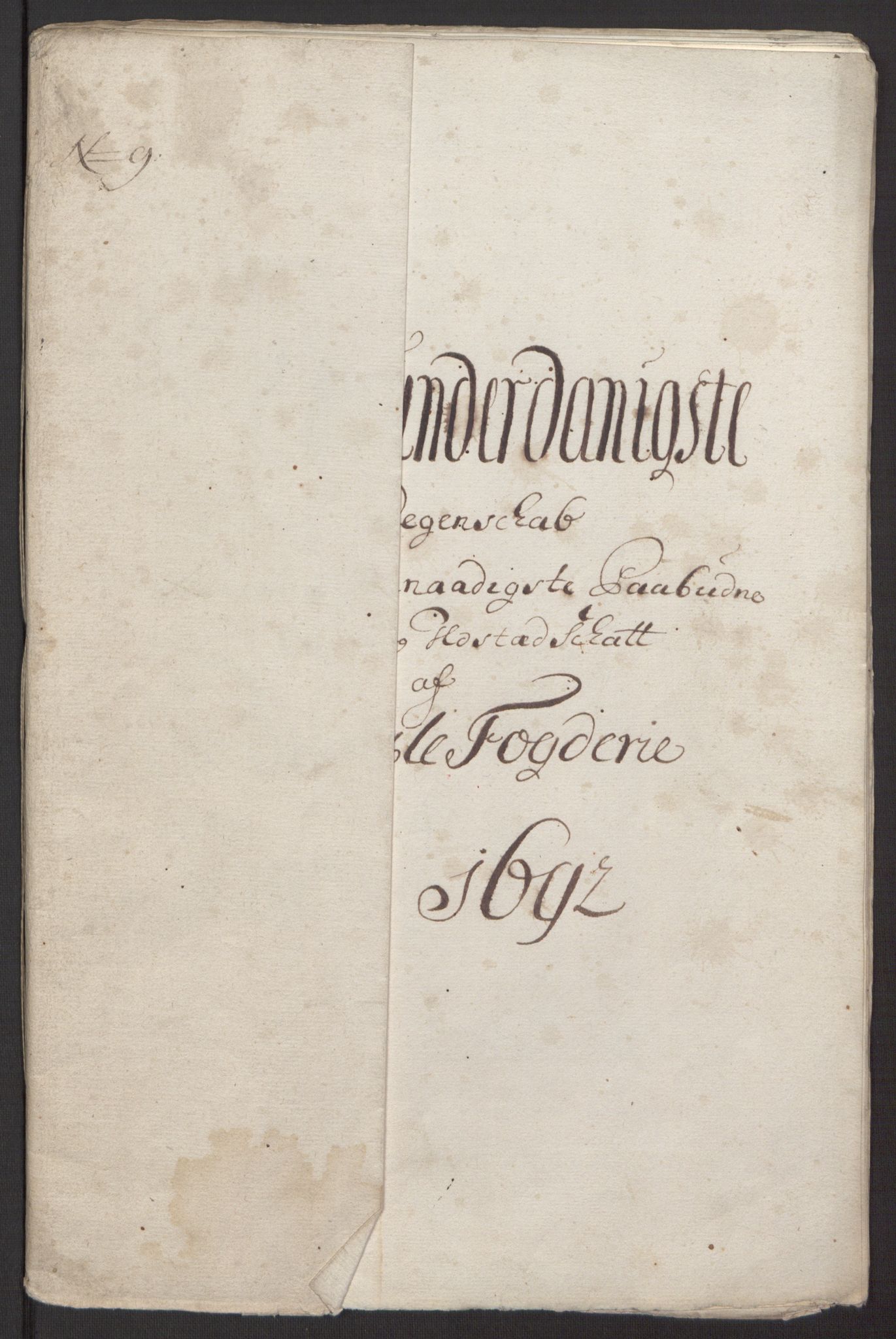 Rentekammeret inntil 1814, Reviderte regnskaper, Fogderegnskap, RA/EA-4092/R34/L2052: Fogderegnskap Bamble, 1692-1693, p. 219