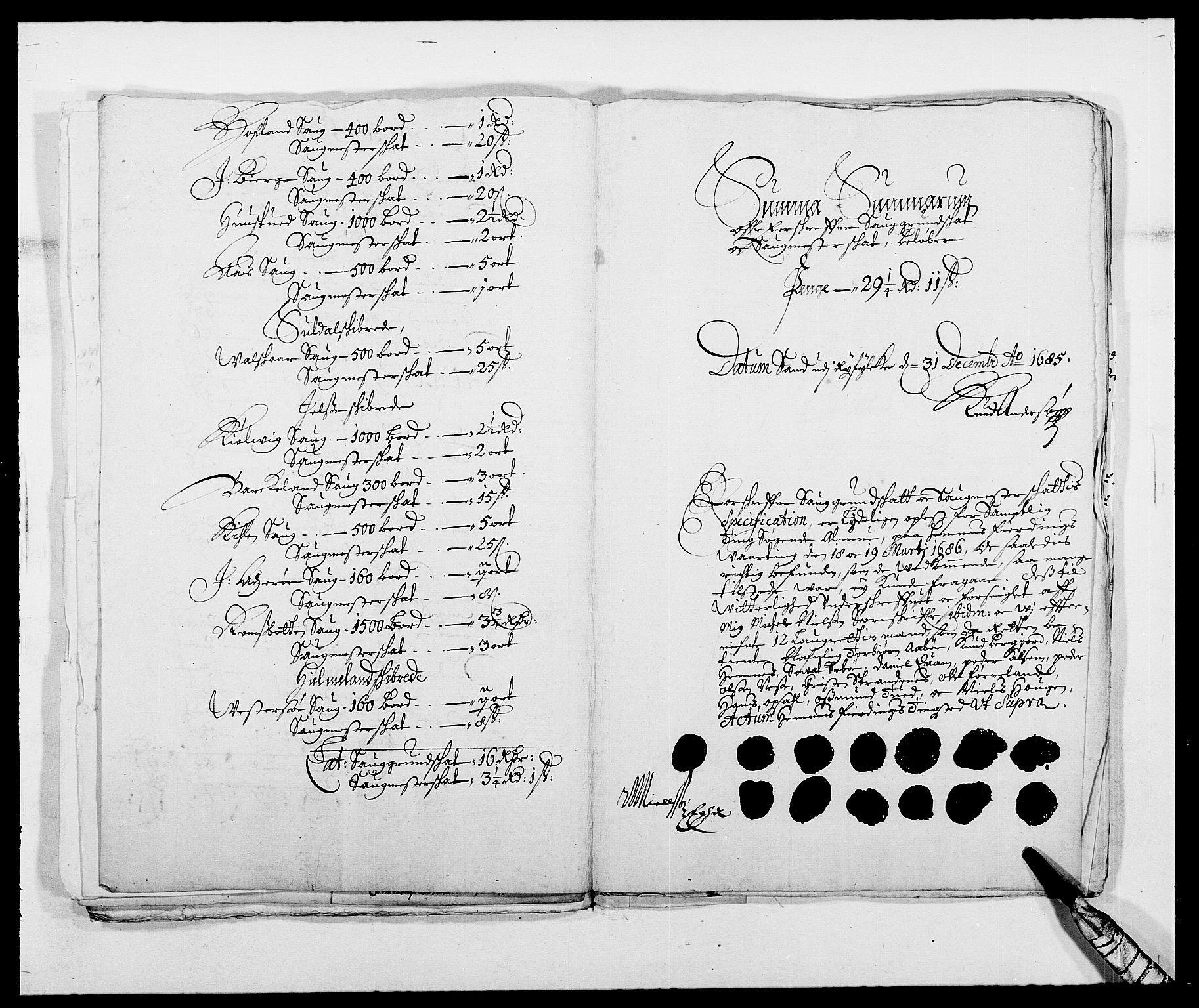Rentekammeret inntil 1814, Reviderte regnskaper, Fogderegnskap, RA/EA-4092/R47/L2855: Fogderegnskap Ryfylke, 1685-1688, p. 81