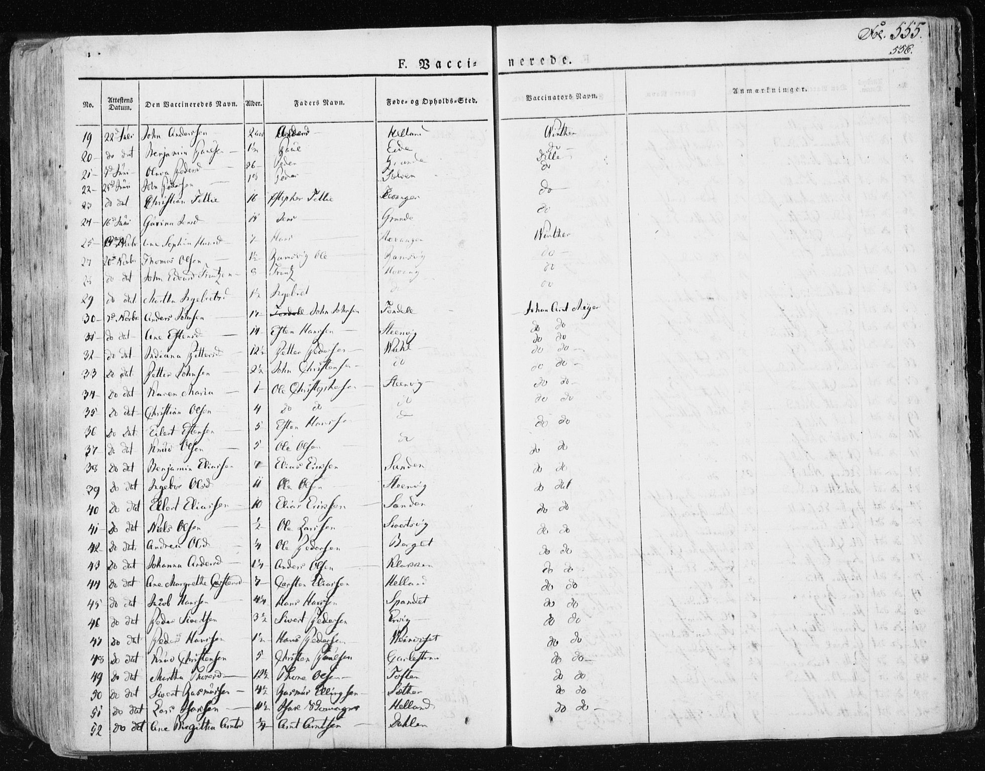 Ministerialprotokoller, klokkerbøker og fødselsregistre - Sør-Trøndelag, SAT/A-1456/659/L0735: Parish register (official) no. 659A05, 1826-1841, p. 555