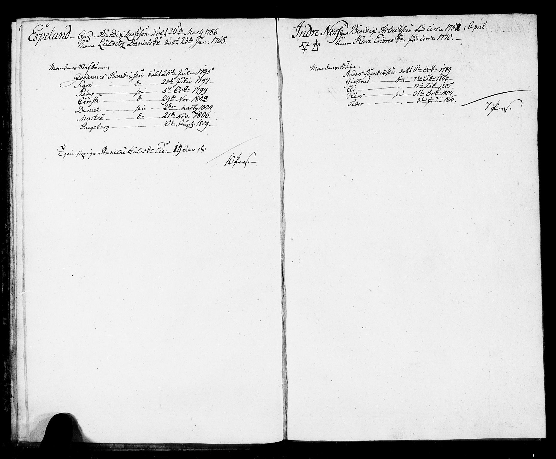 SAB, 1815 Census for 1415P Lavik, 1815, p. 8