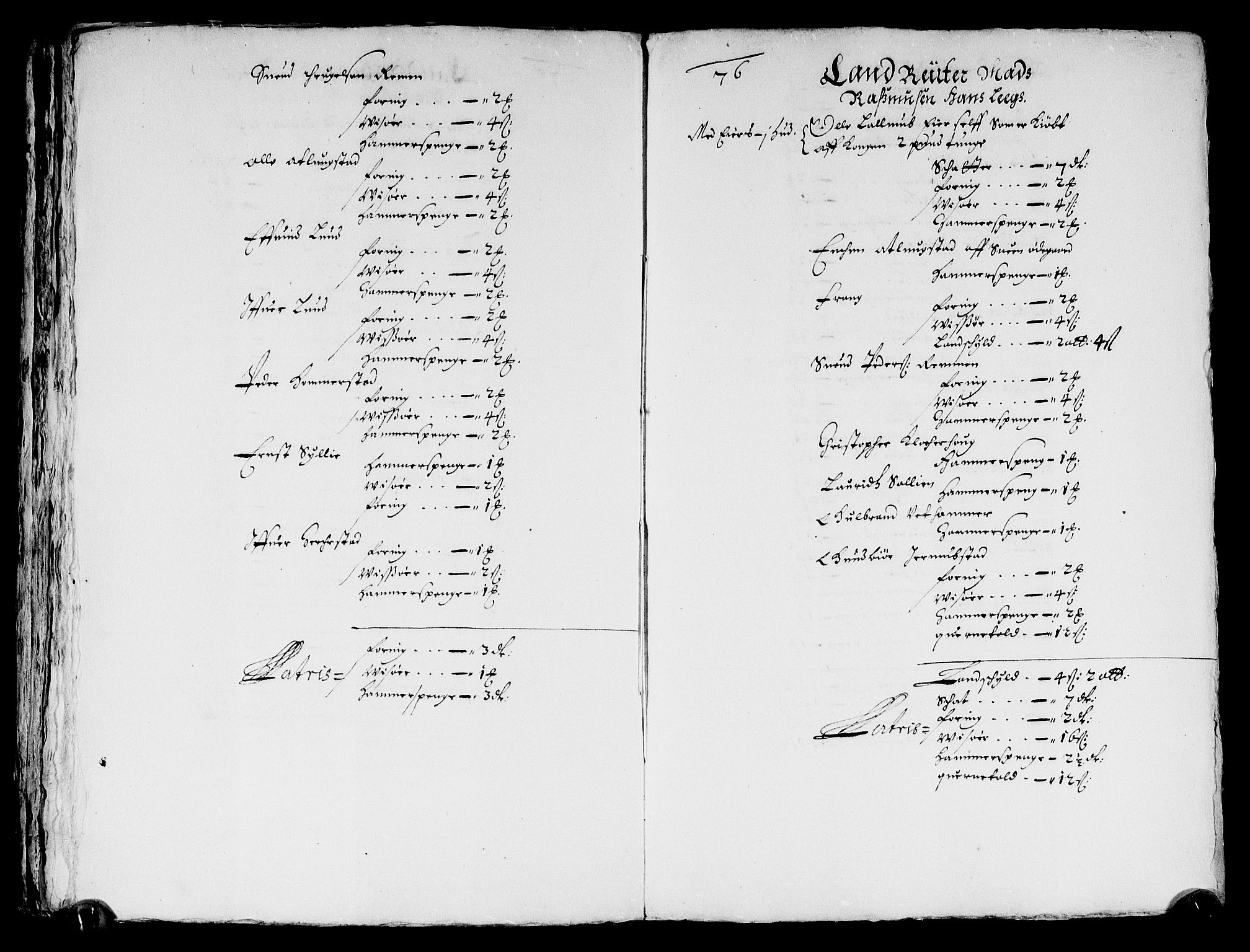 Rentekammeret inntil 1814, Reviderte regnskaper, Stiftamtstueregnskaper, Landkommissariatet på Akershus og Akershus stiftamt, RA/EA-5869/R/Ra/L0027: Landkommissariatet på Akershus, 1665