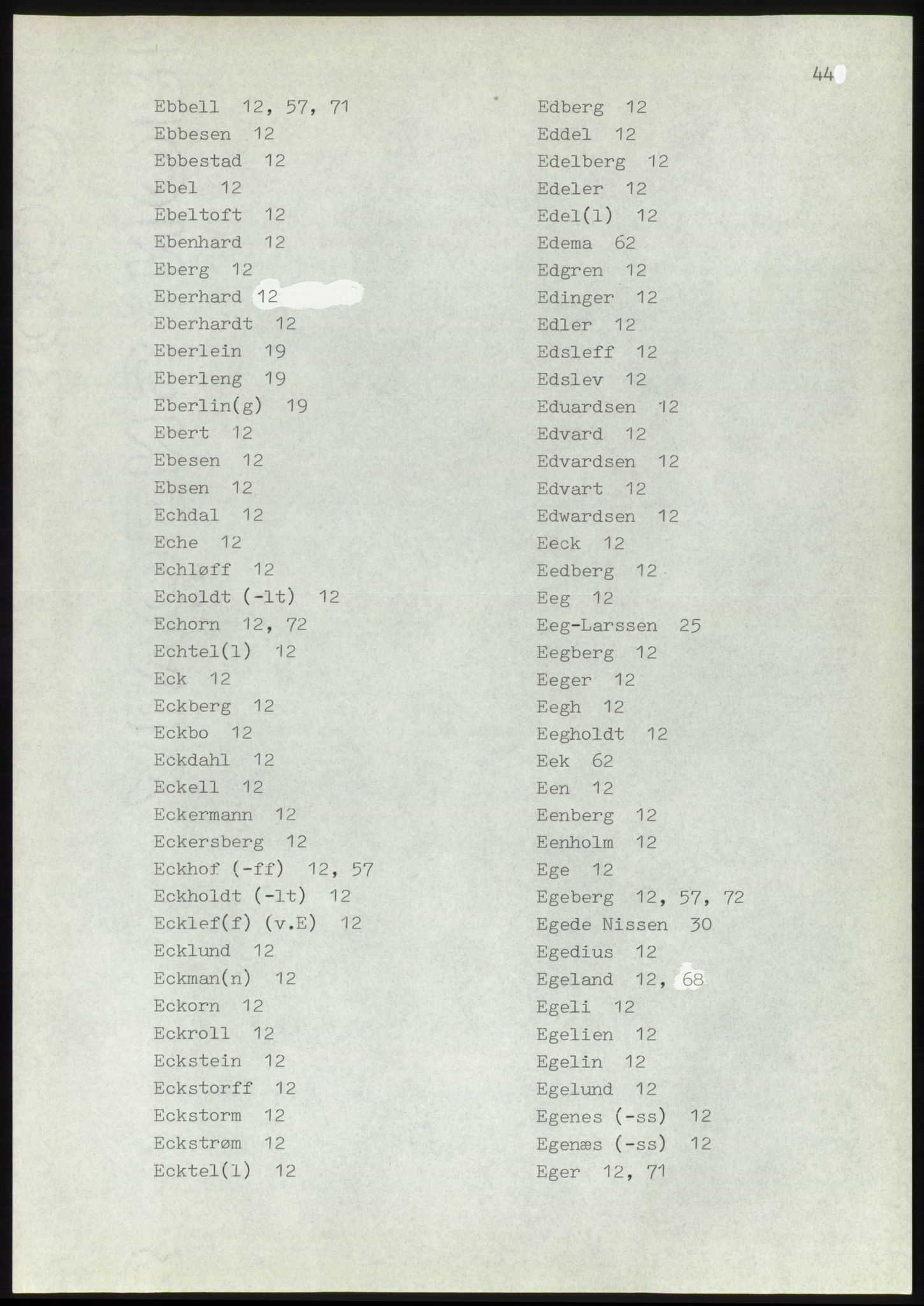 Lassens samlinger, AV/RA-PA-0051, 1500-1907, p. 44