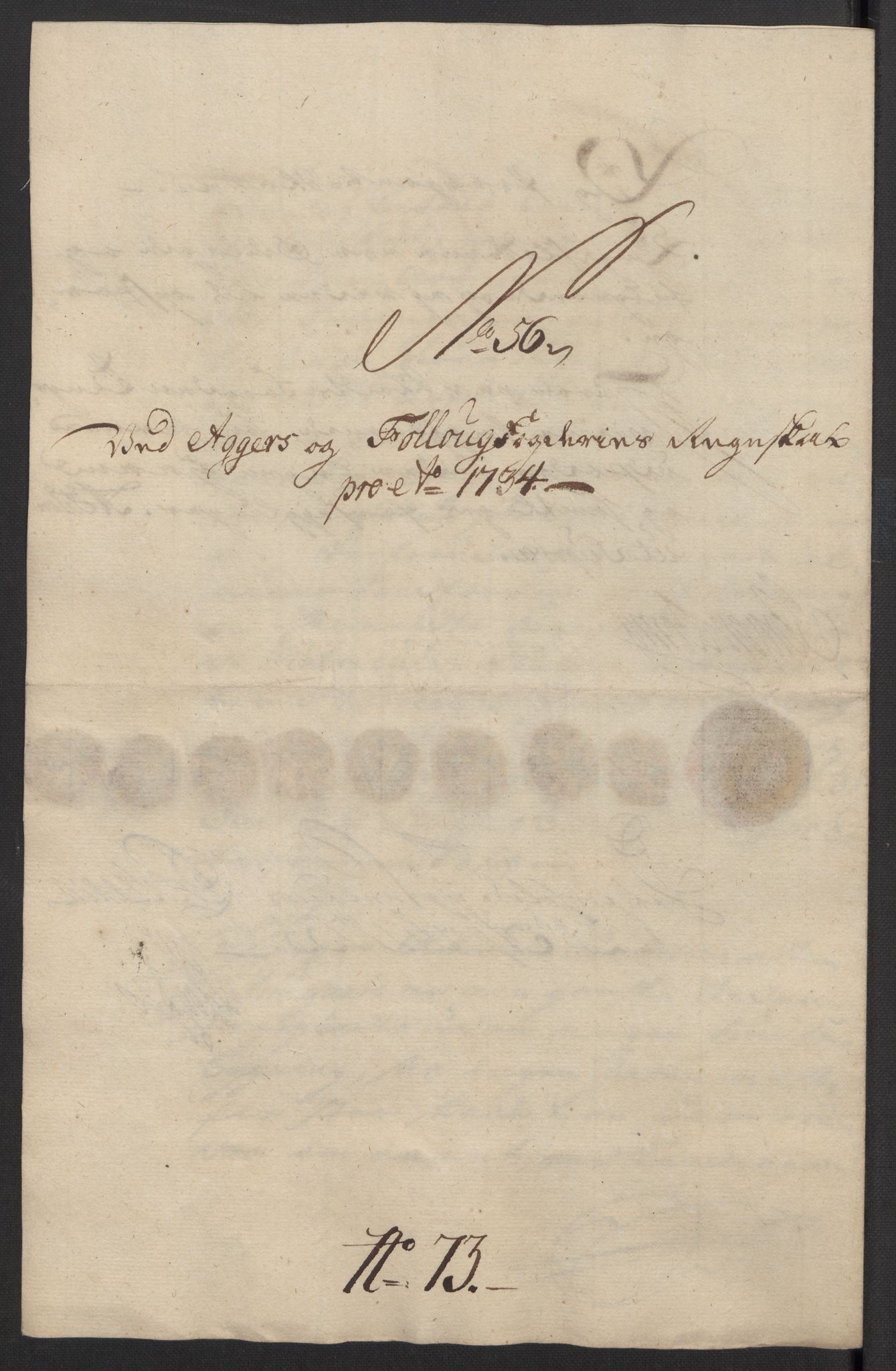 Rentekammeret inntil 1814, Reviderte regnskaper, Fogderegnskap, AV/RA-EA-4092/R10/L0473: Fogderegnskap Aker og Follo, 1734, p. 233