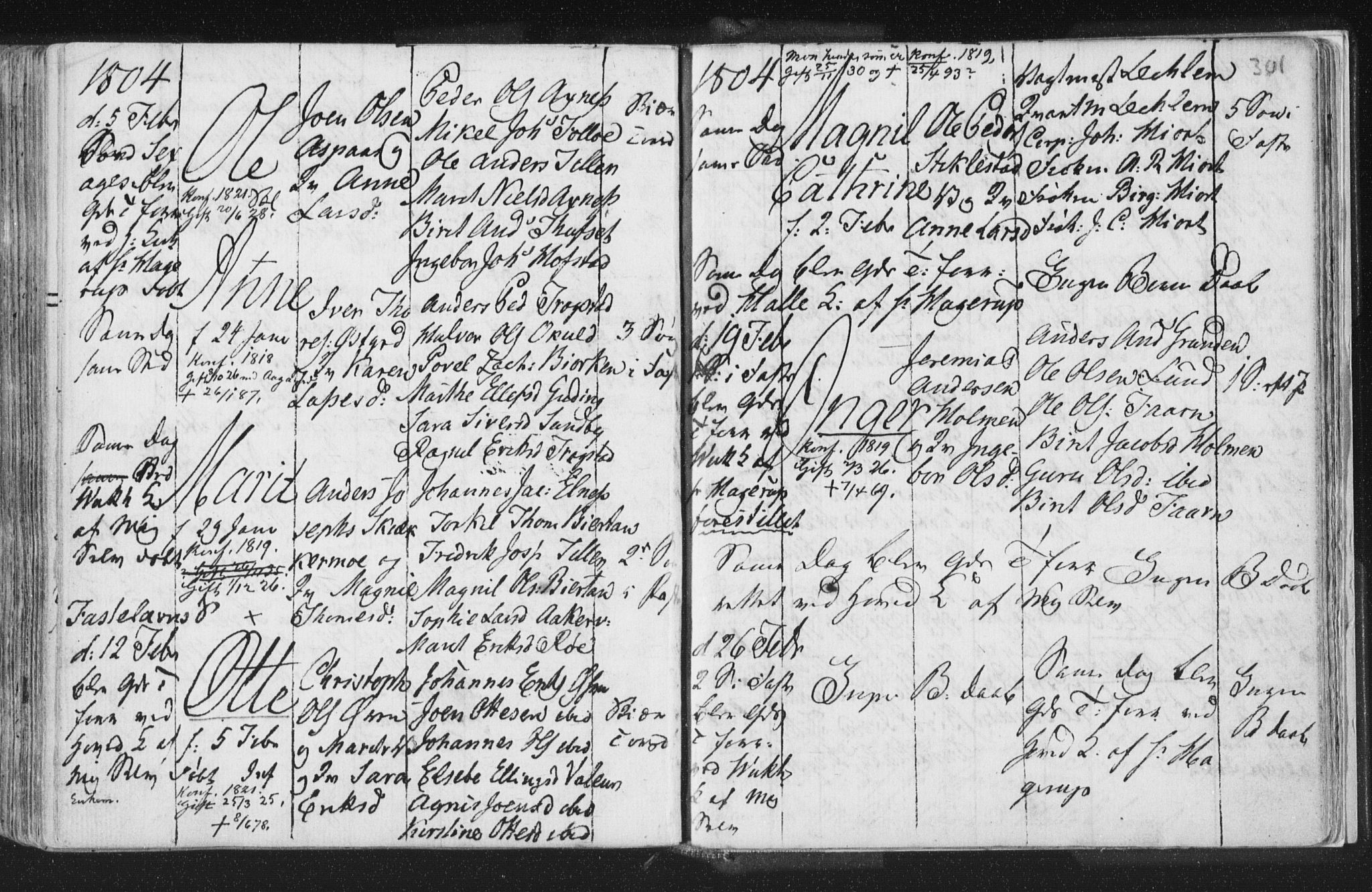 Ministerialprotokoller, klokkerbøker og fødselsregistre - Nord-Trøndelag, AV/SAT-A-1458/723/L0232: Parish register (official) no. 723A03, 1781-1804, p. 301