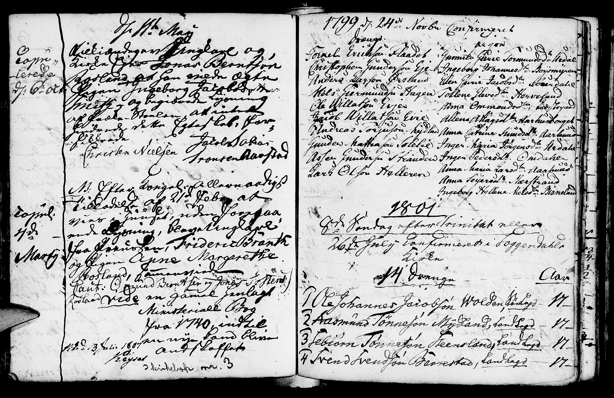 Sokndal sokneprestkontor, SAST/A-101808: Parish register (official) no. A 4, 1762-1811