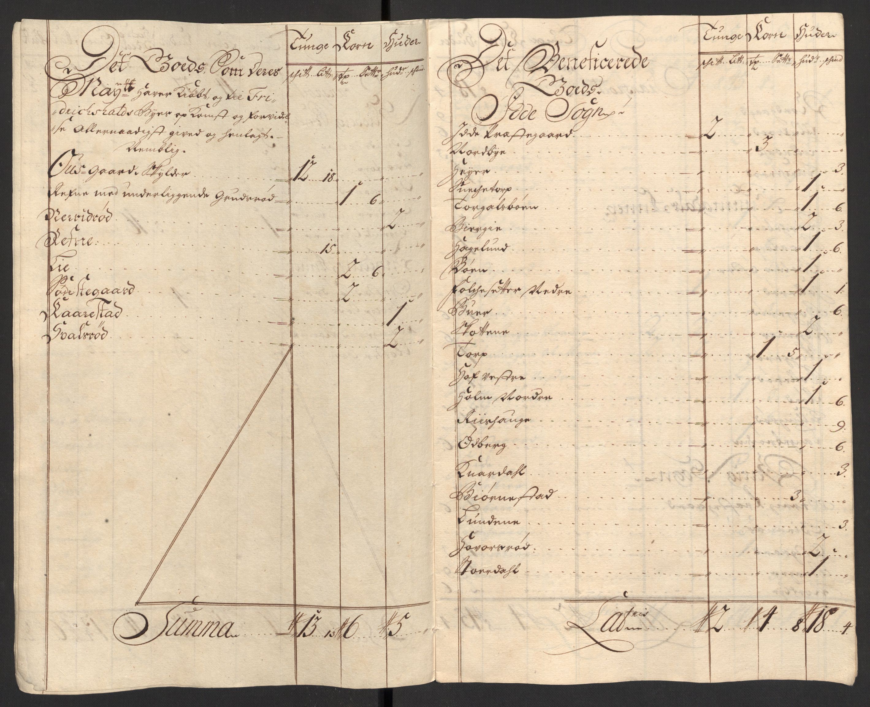 Rentekammeret inntil 1814, Reviderte regnskaper, Fogderegnskap, AV/RA-EA-4092/R01/L0019: Fogderegnskap Idd og Marker, 1710, p. 114