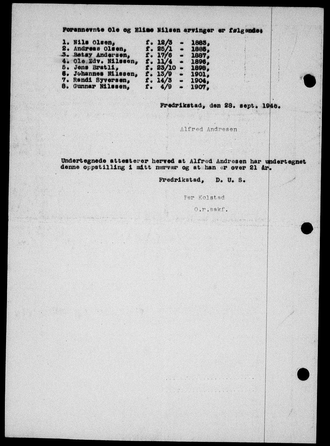 Onsøy sorenskriveri, SAO/A-10474/G/Ga/Gab/L0018: Mortgage book no. II A-18, 1946-1947, Diary no: : 89/1947