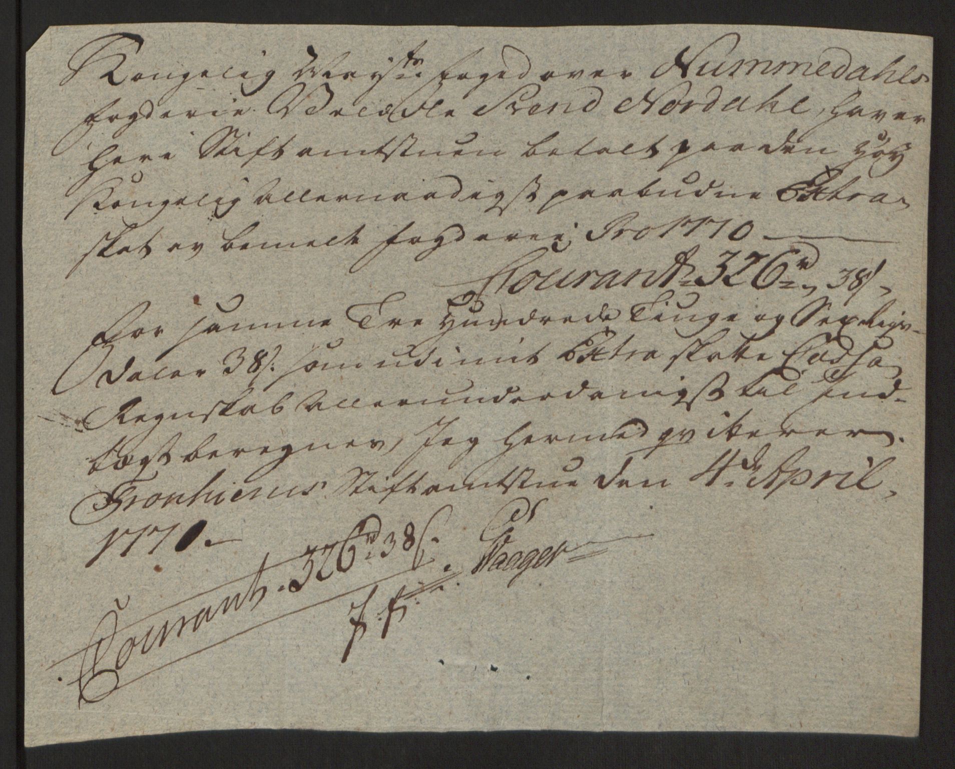 Rentekammeret inntil 1814, Reviderte regnskaper, Fogderegnskap, AV/RA-EA-4092/R64/L4502: Ekstraskatten Namdal, 1762-1772, p. 414