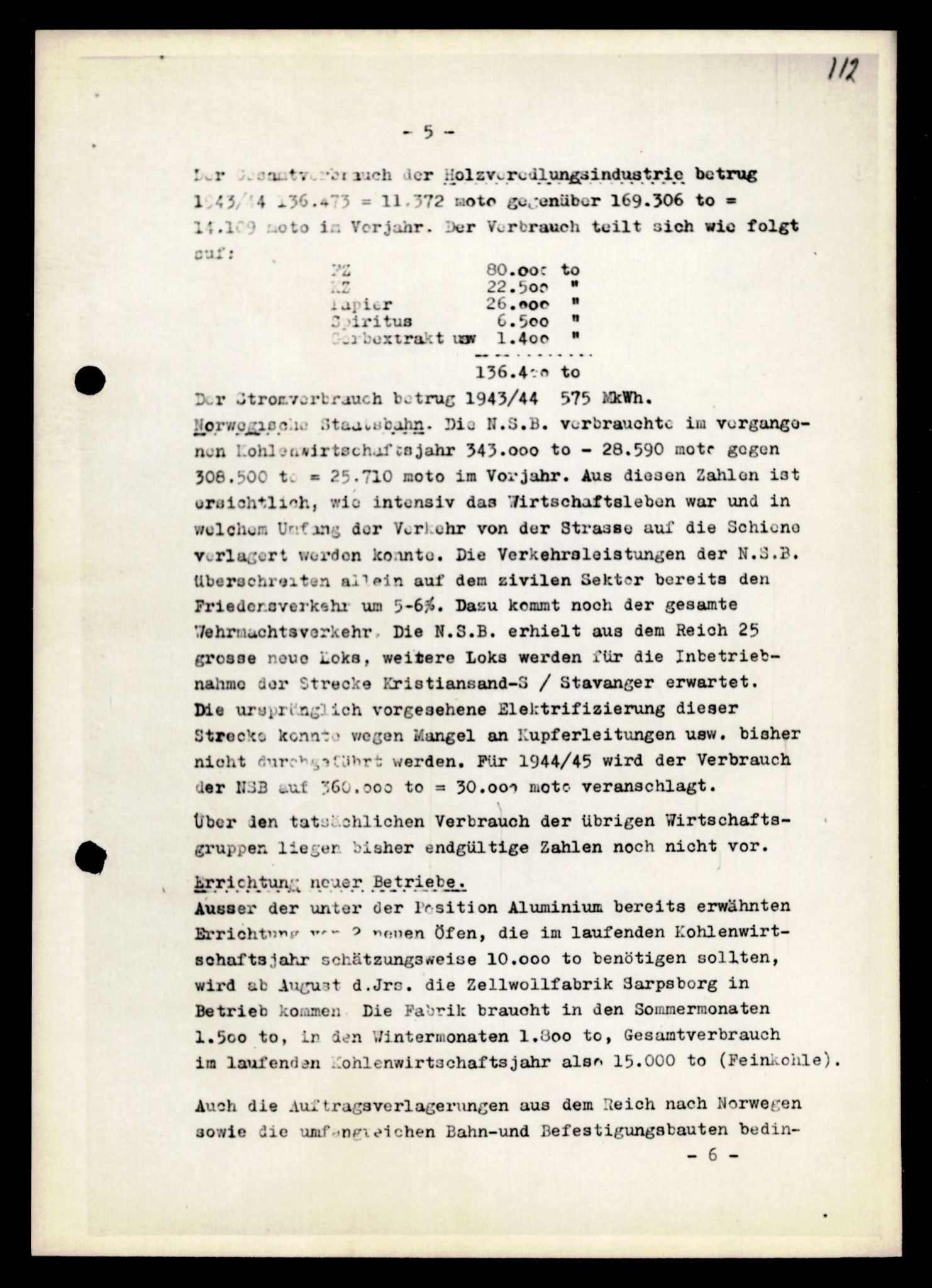 Forsvarets Overkommando. 2 kontor. Arkiv 11.4. Spredte tyske arkivsaker, AV/RA-RAFA-7031/D/Dar/Darb/L0004: Reichskommissariat - Hauptabteilung Vervaltung og Hauptabteilung Volkswirtschaft, 1940-1945, p. 1127