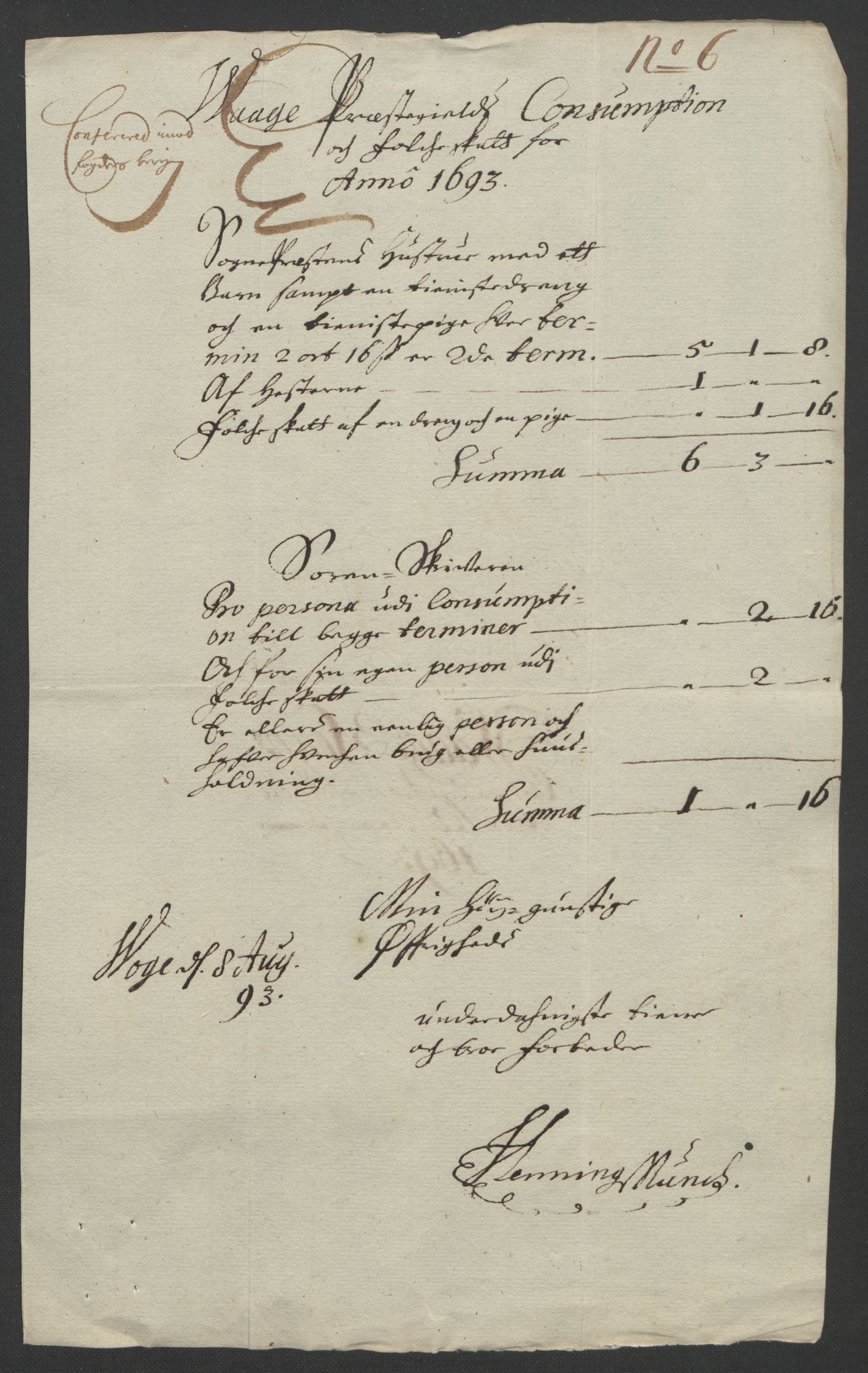 Rentekammeret inntil 1814, Reviderte regnskaper, Fogderegnskap, AV/RA-EA-4092/R17/L1167: Fogderegnskap Gudbrandsdal, 1693, p. 335