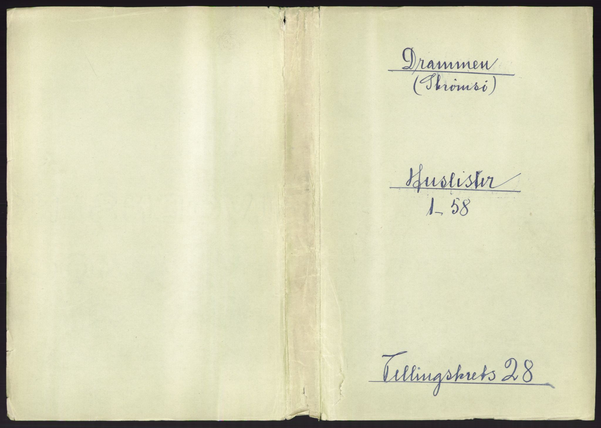 RA, 1891 census for 0602 Drammen, 1891, p. 2351