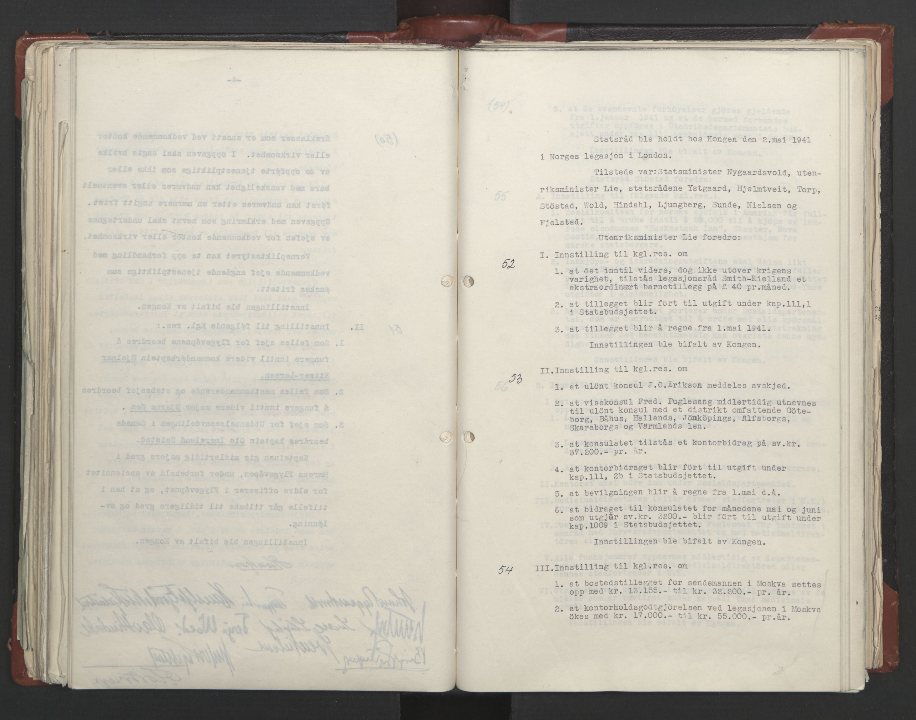 Statsrådssekretariatet, AV/RA-S-1001/A/Ac/L0122: Kgl. res. (9/4) 17/4 1940 -18/12 1942, 1940-1942, p. 177