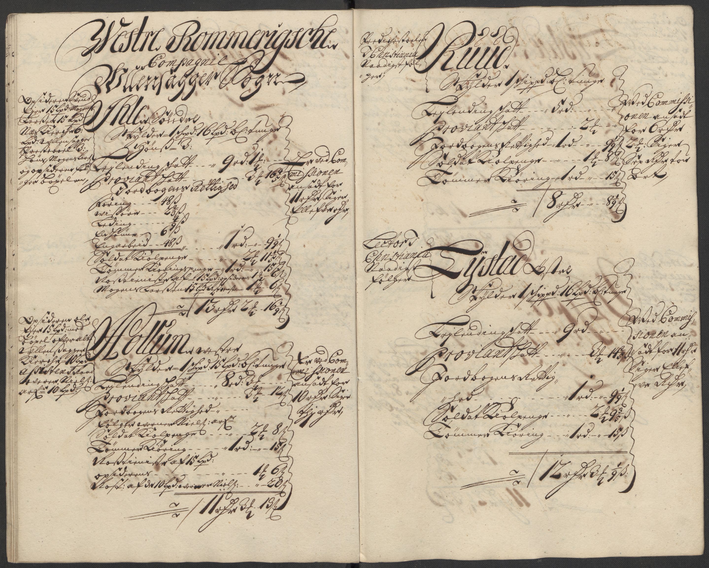 Rentekammeret inntil 1814, Reviderte regnskaper, Fogderegnskap, AV/RA-EA-4092/R12/L0722: Fogderegnskap Øvre Romerike, 1712, p. 264