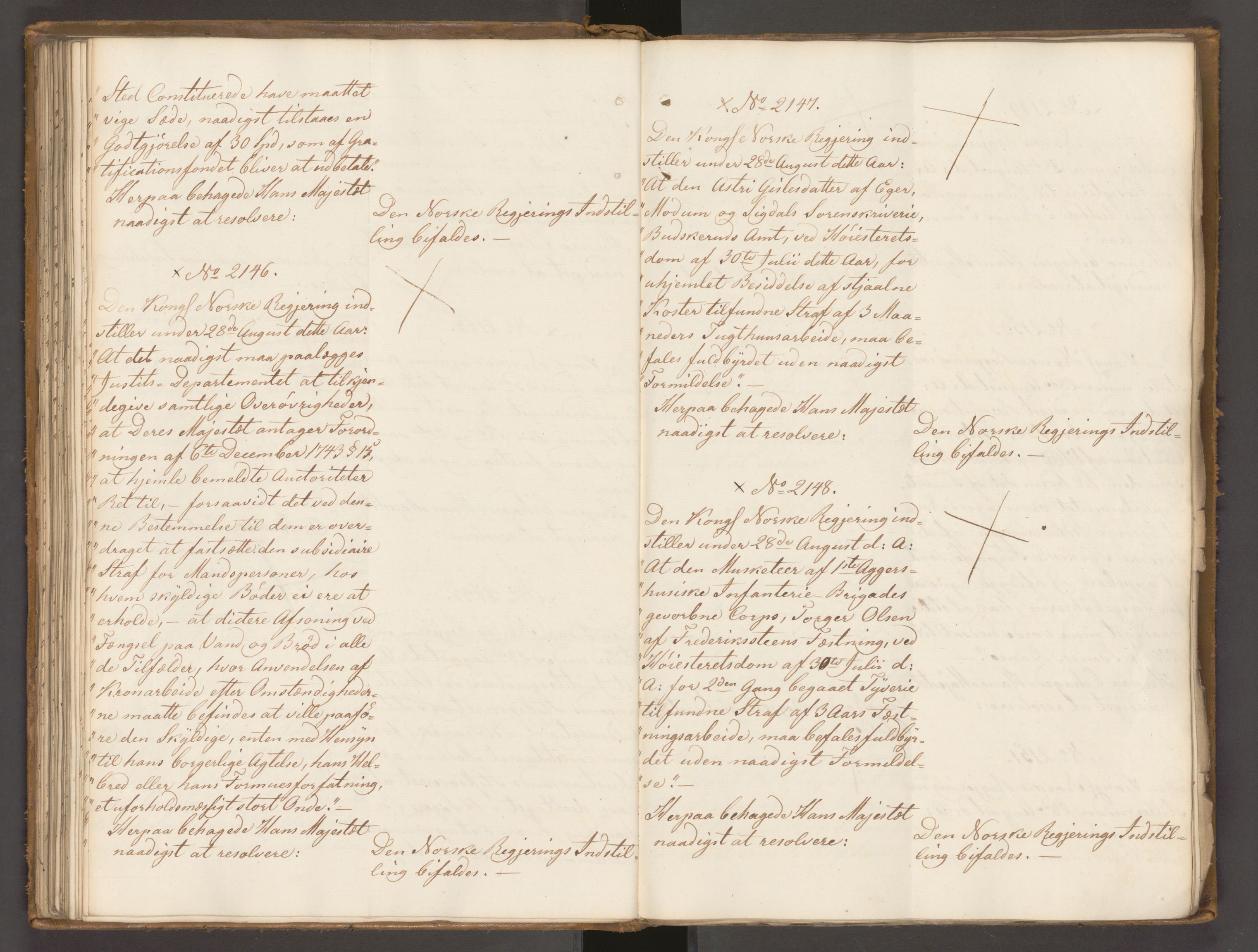 Statsrådssekretariatet, AV/RA-S-1001/A/Ab/L0029: Kgl. res. nr. 1921-2405 , 2. halvår, 1829