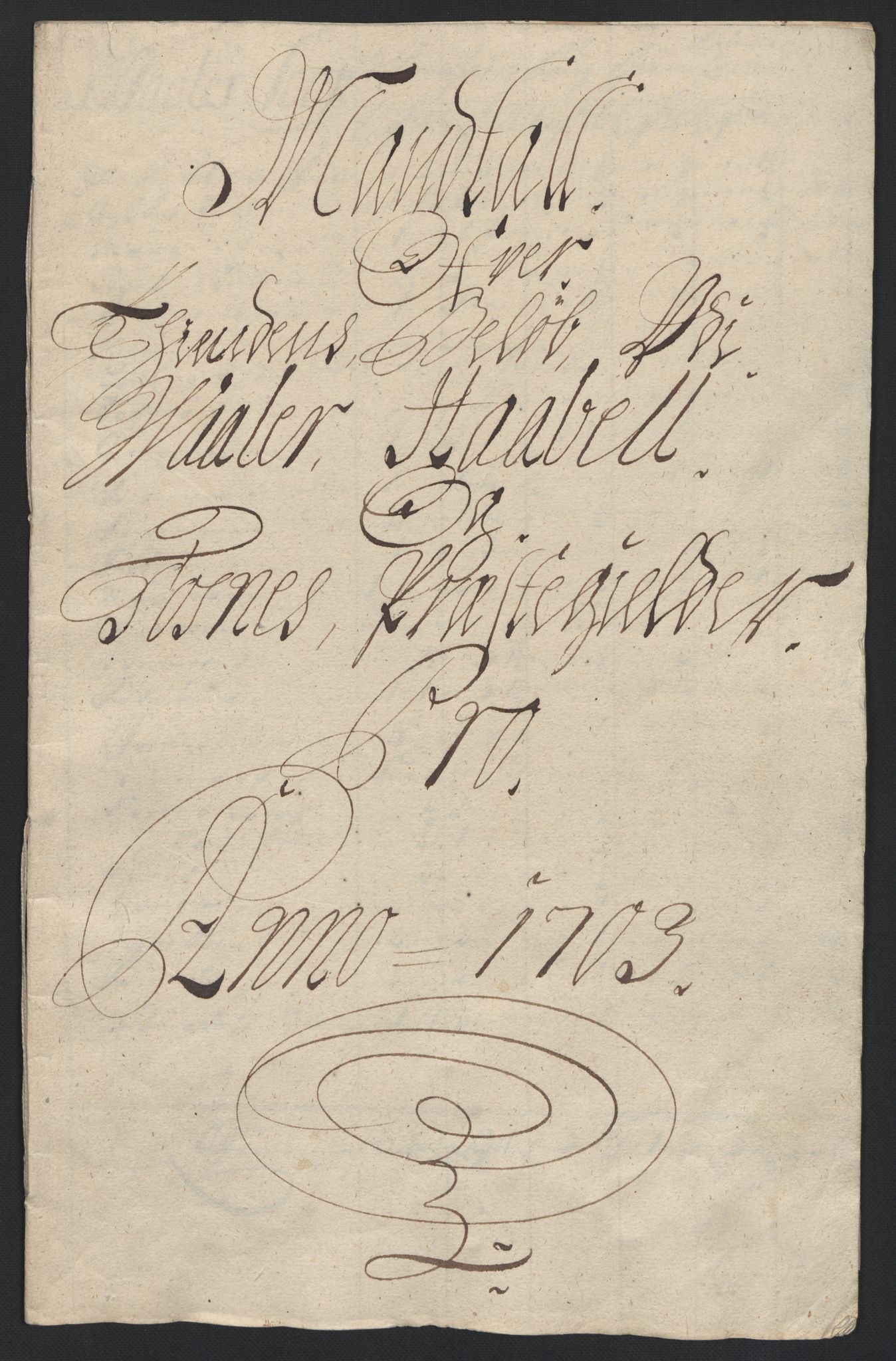 Rentekammeret inntil 1814, Reviderte regnskaper, Fogderegnskap, RA/EA-4092/R04/L0132: Fogderegnskap Moss, Onsøy, Tune, Veme og Åbygge, 1703-1704, p. 47