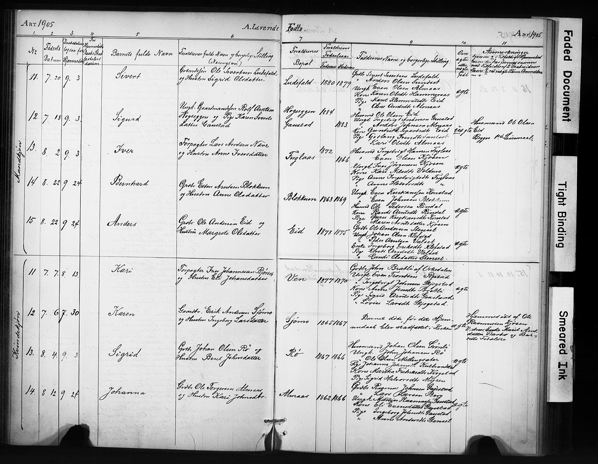 Ministerialprotokoller, klokkerbøker og fødselsregistre - Sør-Trøndelag, AV/SAT-A-1456/694/L1127: Parish register (official) no. 694A01, 1887-1905