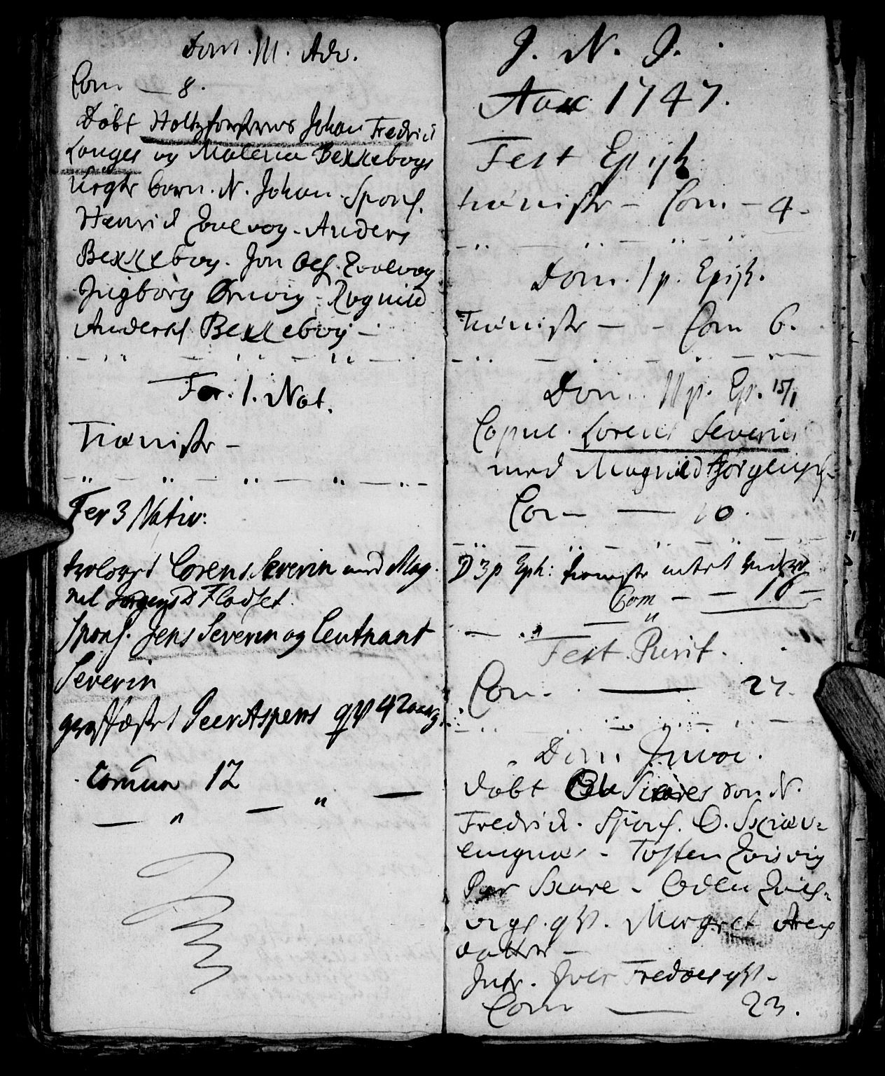 Ministerialprotokoller, klokkerbøker og fødselsregistre - Møre og Romsdal, AV/SAT-A-1454/573/L0871: Parish register (official) no. 573A01, 1732-1754